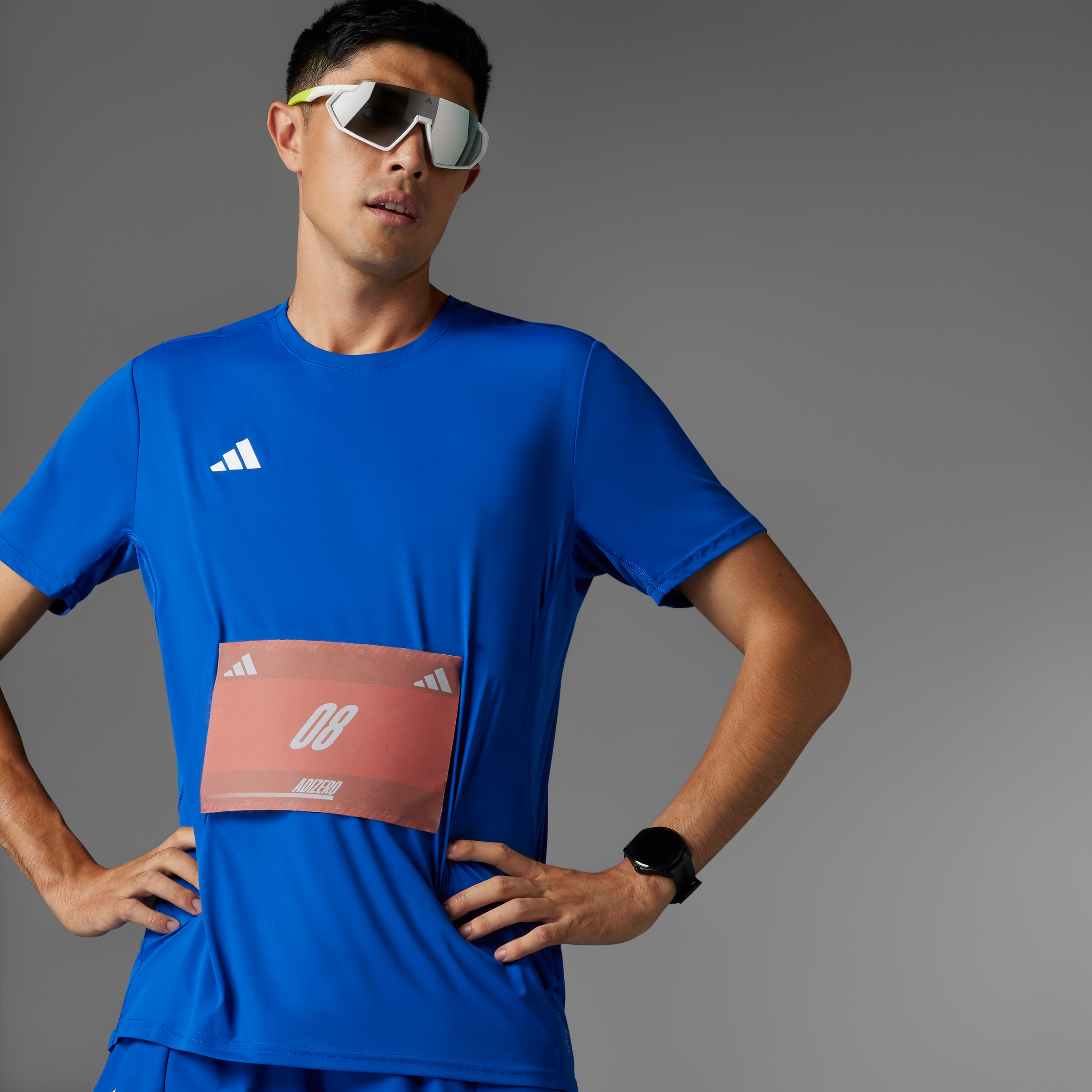 adidas Performance Laufshirt »ADIZERO E TEE«