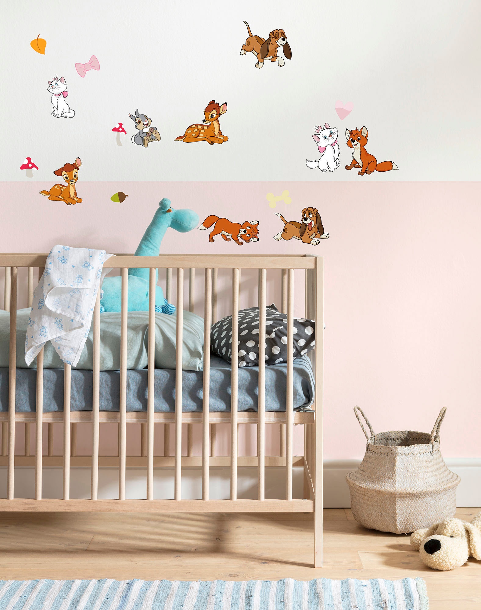 Komar Wandtattoo "Playful Kindergarten - Größe 50 x 70 cm" selbstklebend, Wandsticker, Kinderzimmer
