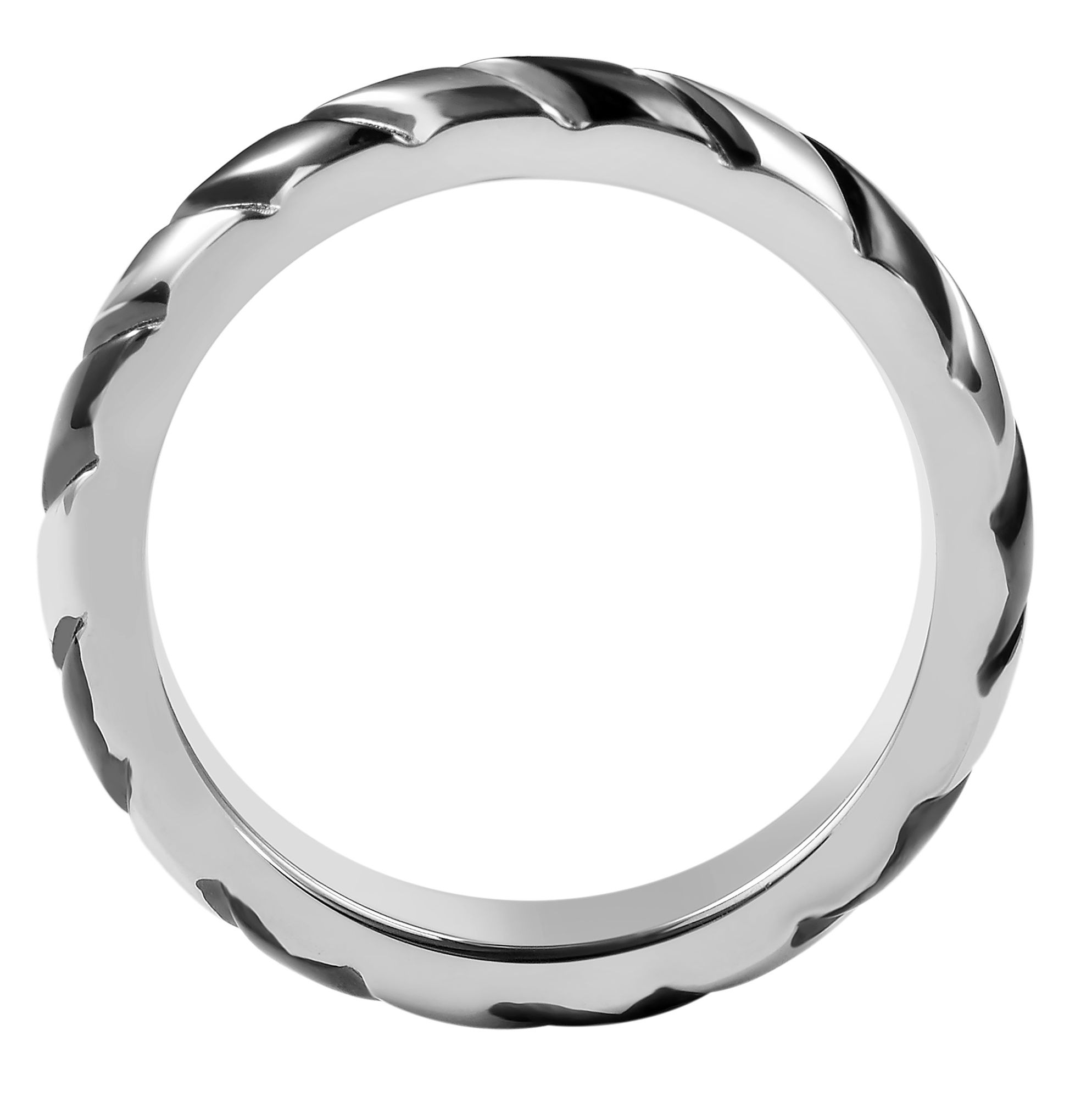 Adelia´s Fingerring »Damen Ring aus Edelstahl«