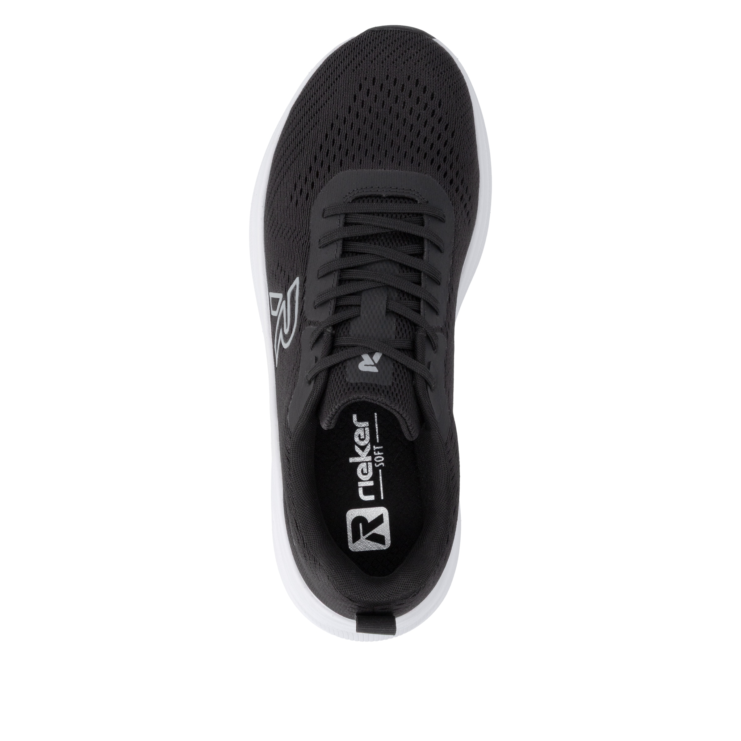 RIEKER Sport Plateausneaker  Freizeitsneaker, Halbschuh, Schnürschuh mit Plateau