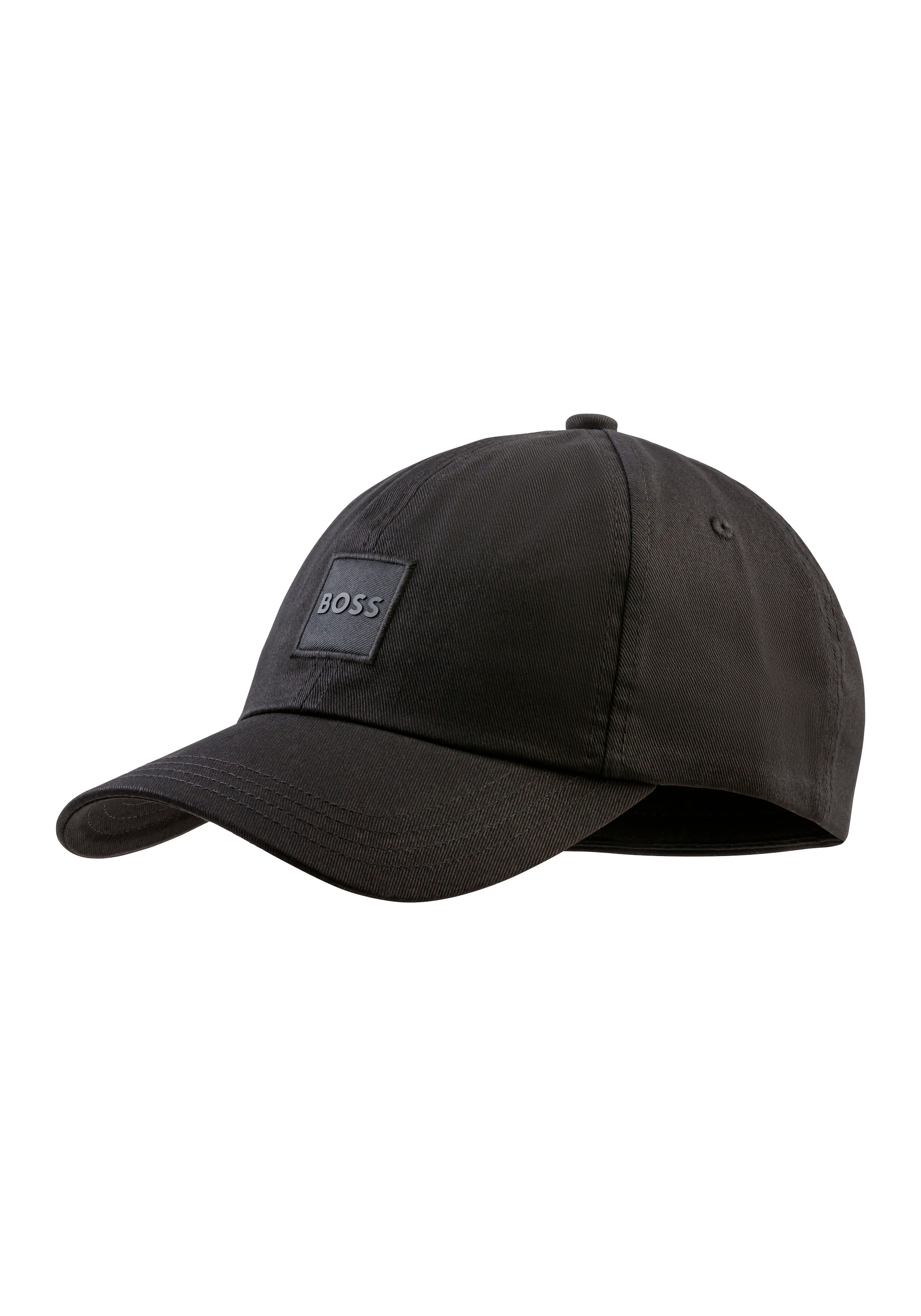 BOSS ORANGE Fitted Cap »Derrel-PL«, mit Slogan Stickerei, Icon Detail, Weite verstellbar