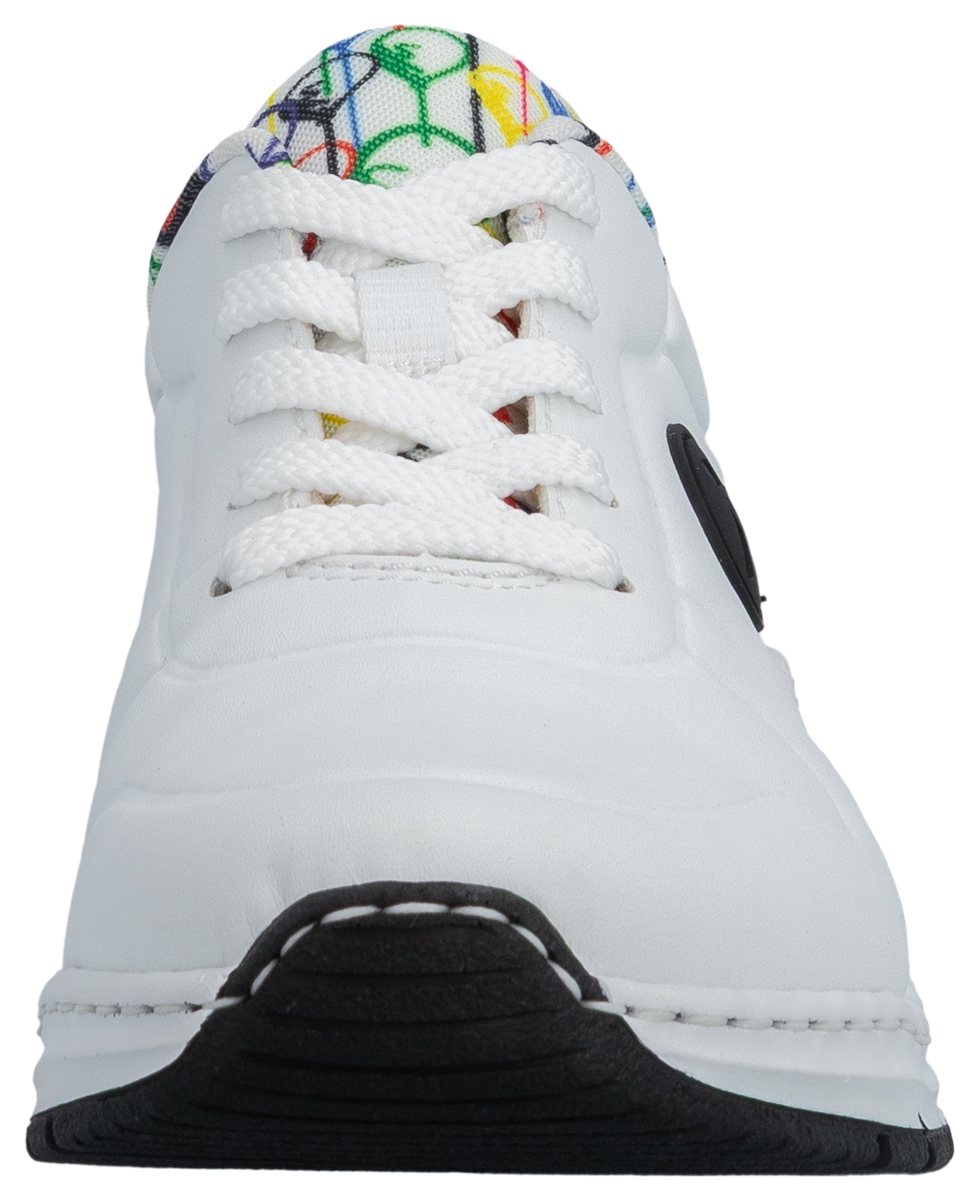 Rieker Sneaker  mit MemoSoft-Innensohle, Freizeitschuh, Halbschuh, Schnürschuh