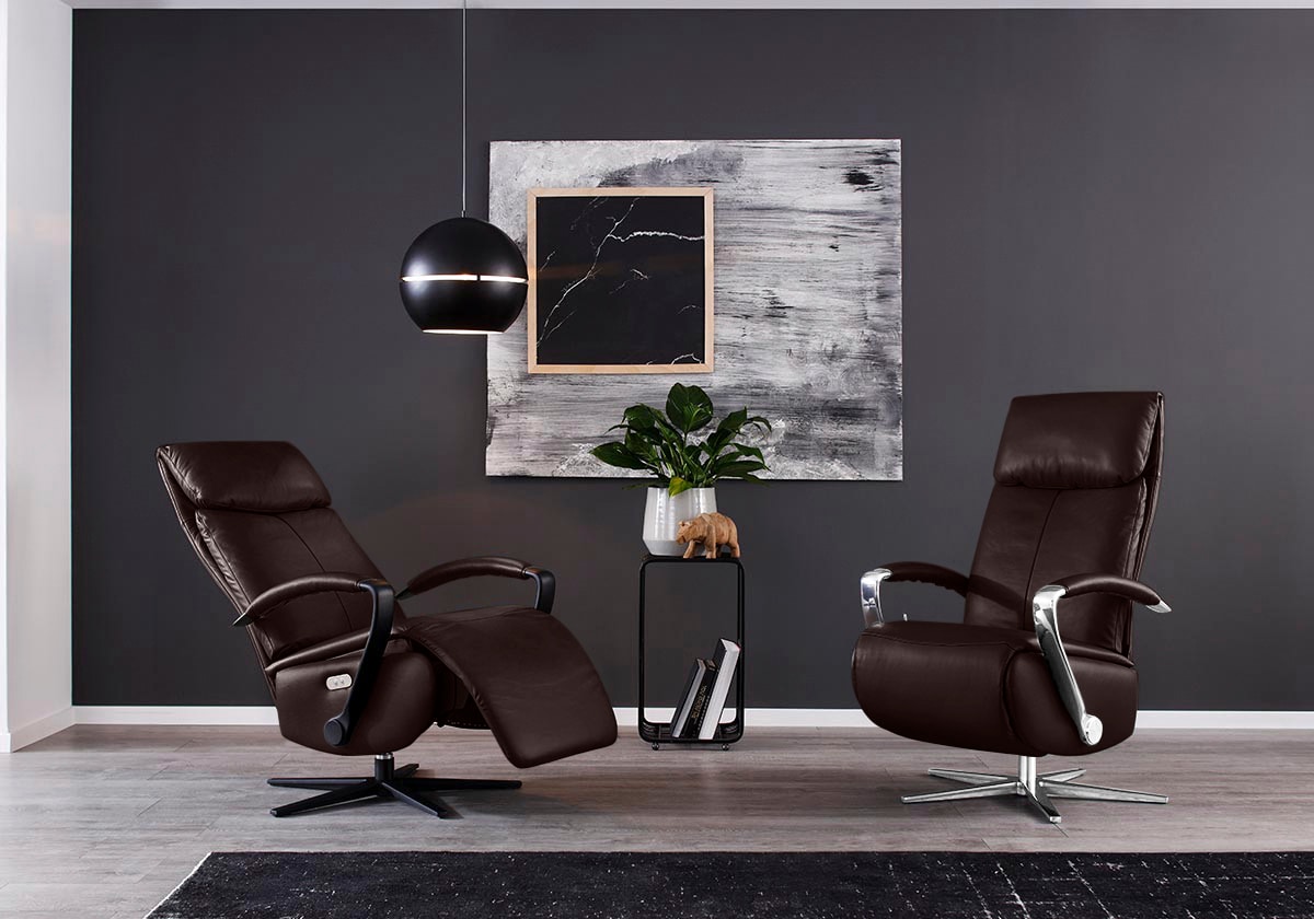 W.SCHILLIG Relaxsessel »rumbaa« wahlweise mit Doppelmotor, in Größen S, M & L, mit 5-Sternfuß
