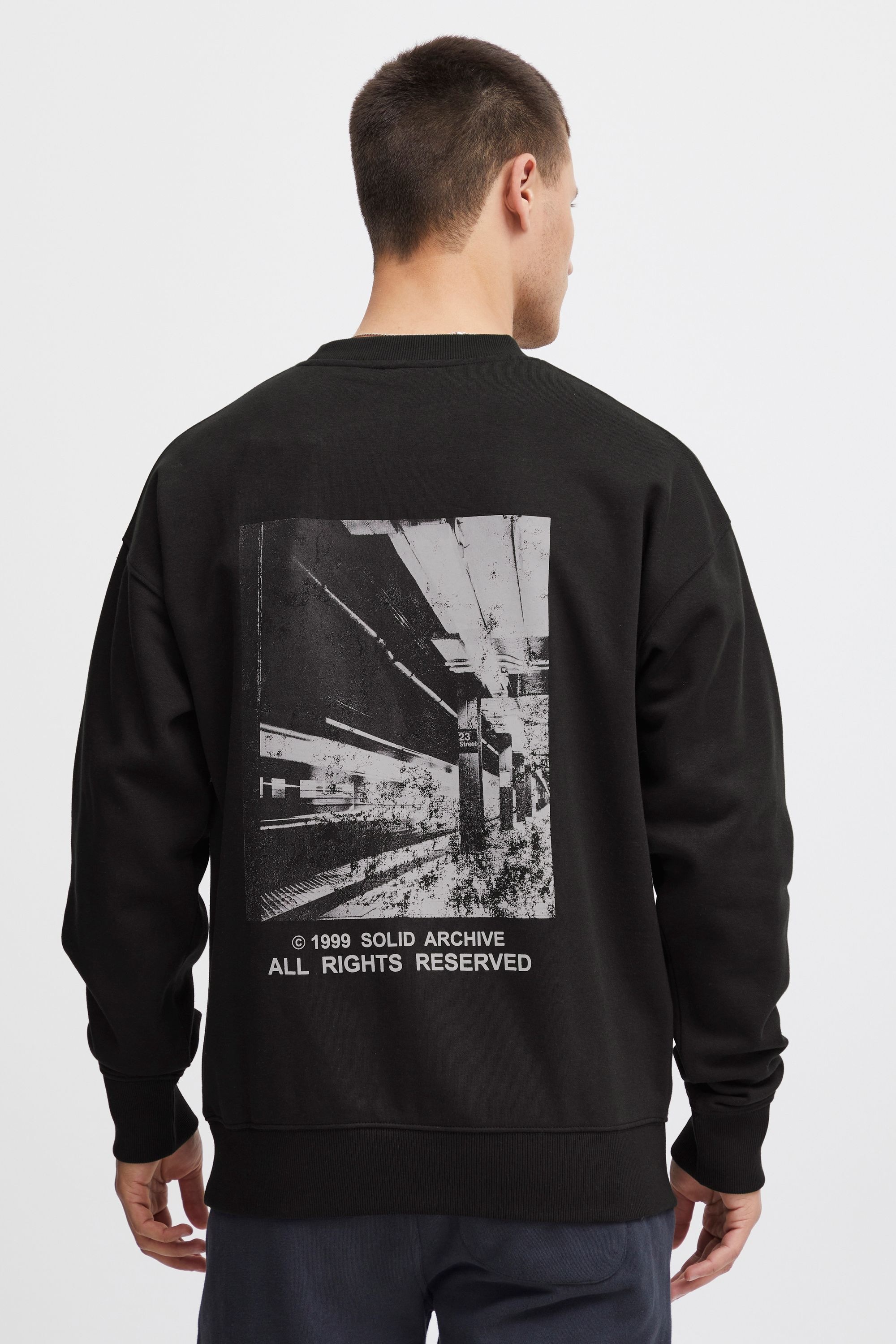 !Solid Longpullover »Sweatshirt SDHannes«