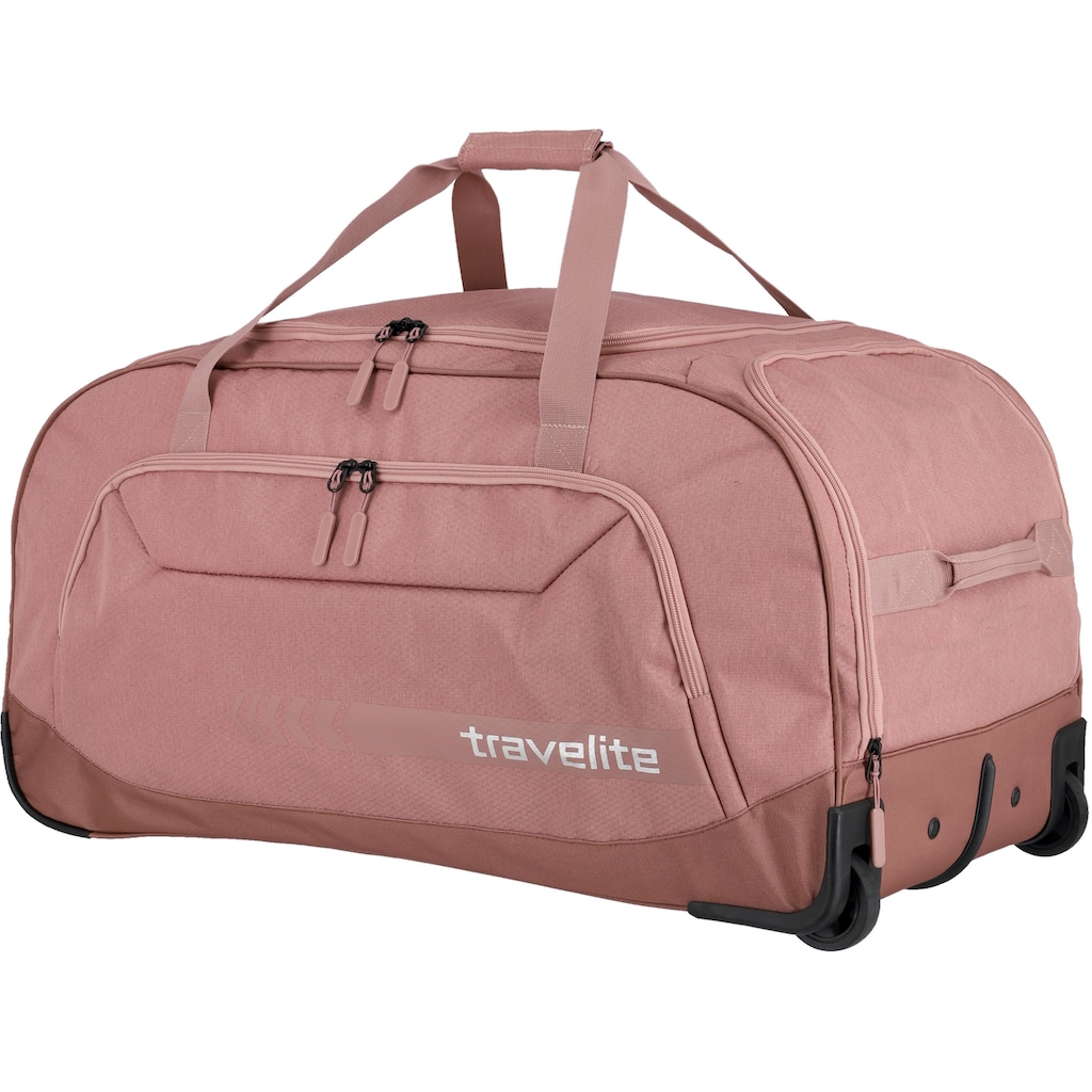 travelite Reisetasche »Kick Off XL, 77 cm«, Duffle Bag Reisegepäck Sporttasche Reisebag mit Trolleyfunktion