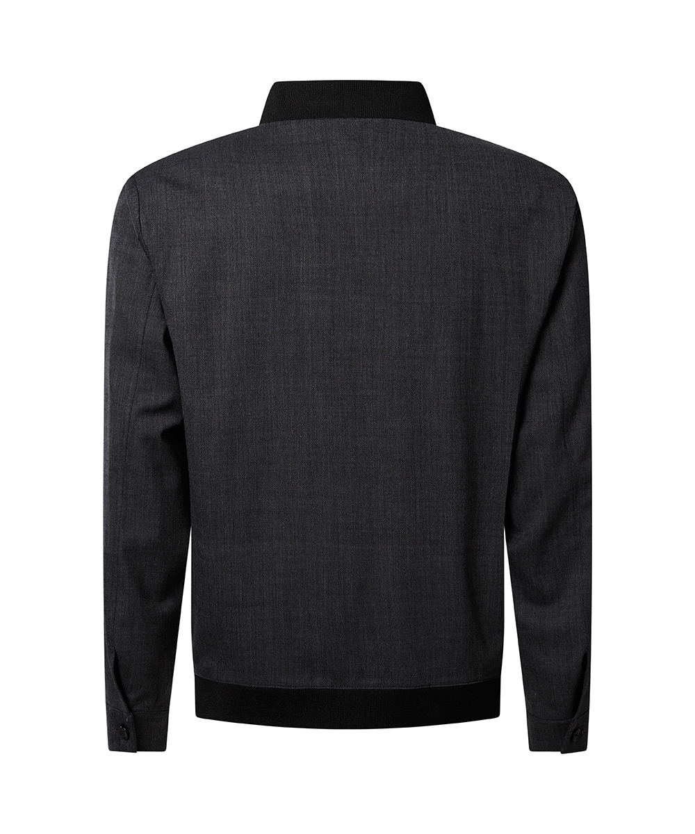 Pierre Cardin Blouson ohne Kapuze mit Wolle