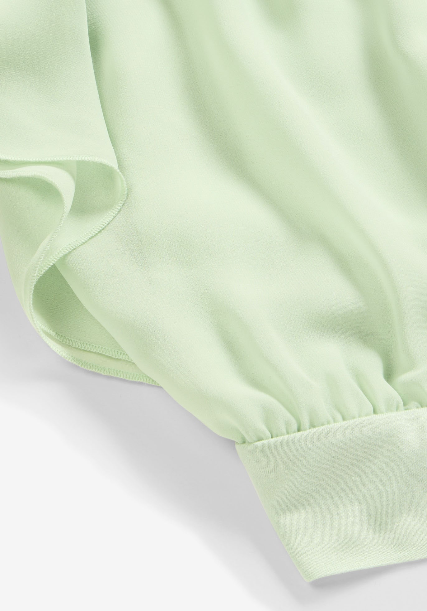 bonprix Chiffonbluse »Chiffonbluse mit Untertop« Oversize-Passform, für festliche Anlässe, mit elastischem Bund