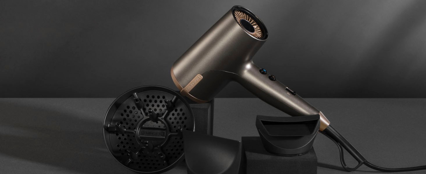 Remington Haartrockner »D6077 ONE Dry & Style Hairdryer«, 2000 W, 4 Aufsätze, 120 km/h Luftstrom, 4 Aufsätze, 8 Heiz-& Geschwindigkeitskombinationen