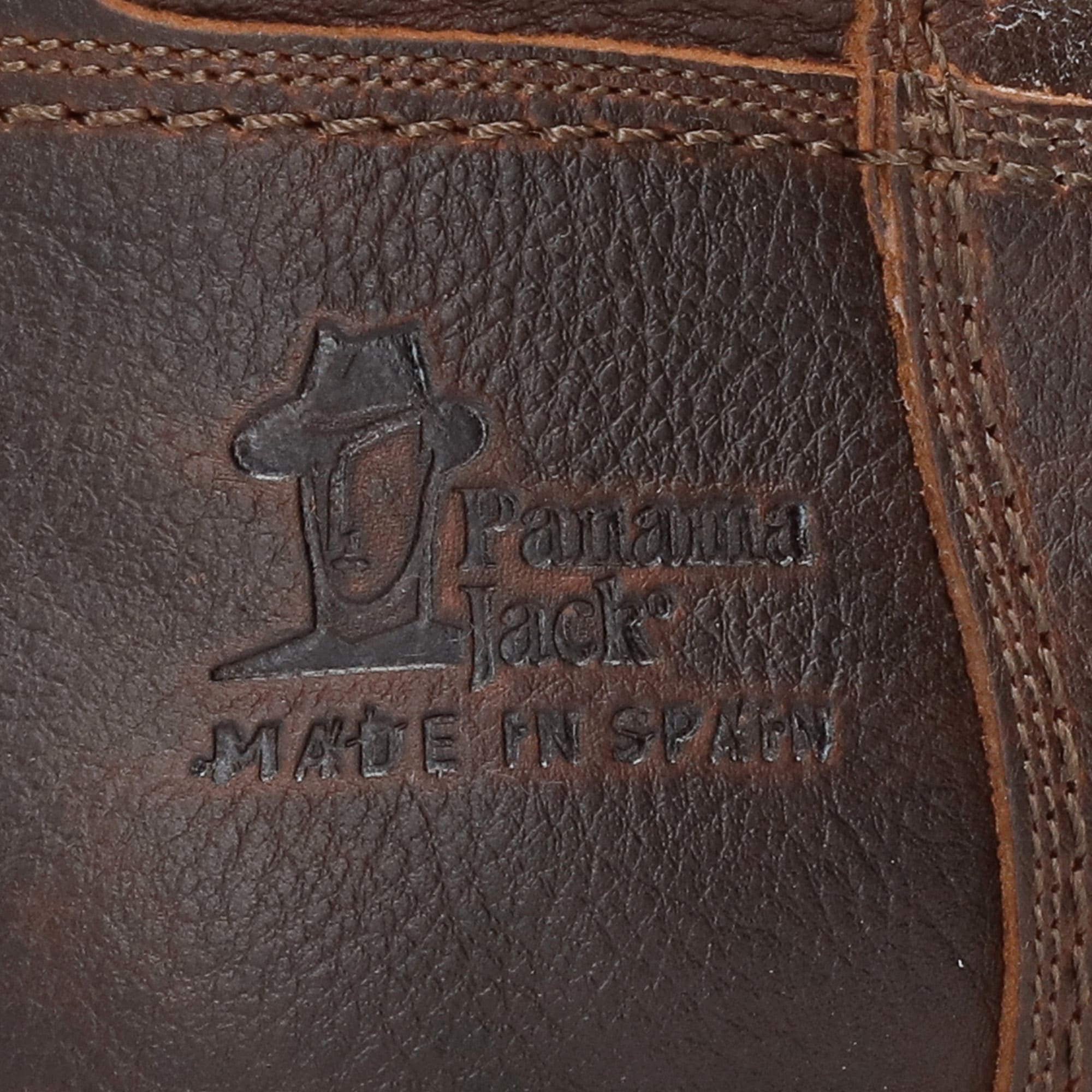 Panama Jack Winterboots, Blockabsatz, Winterstiefelette, Kurzstiefel mit edler Logoprägung