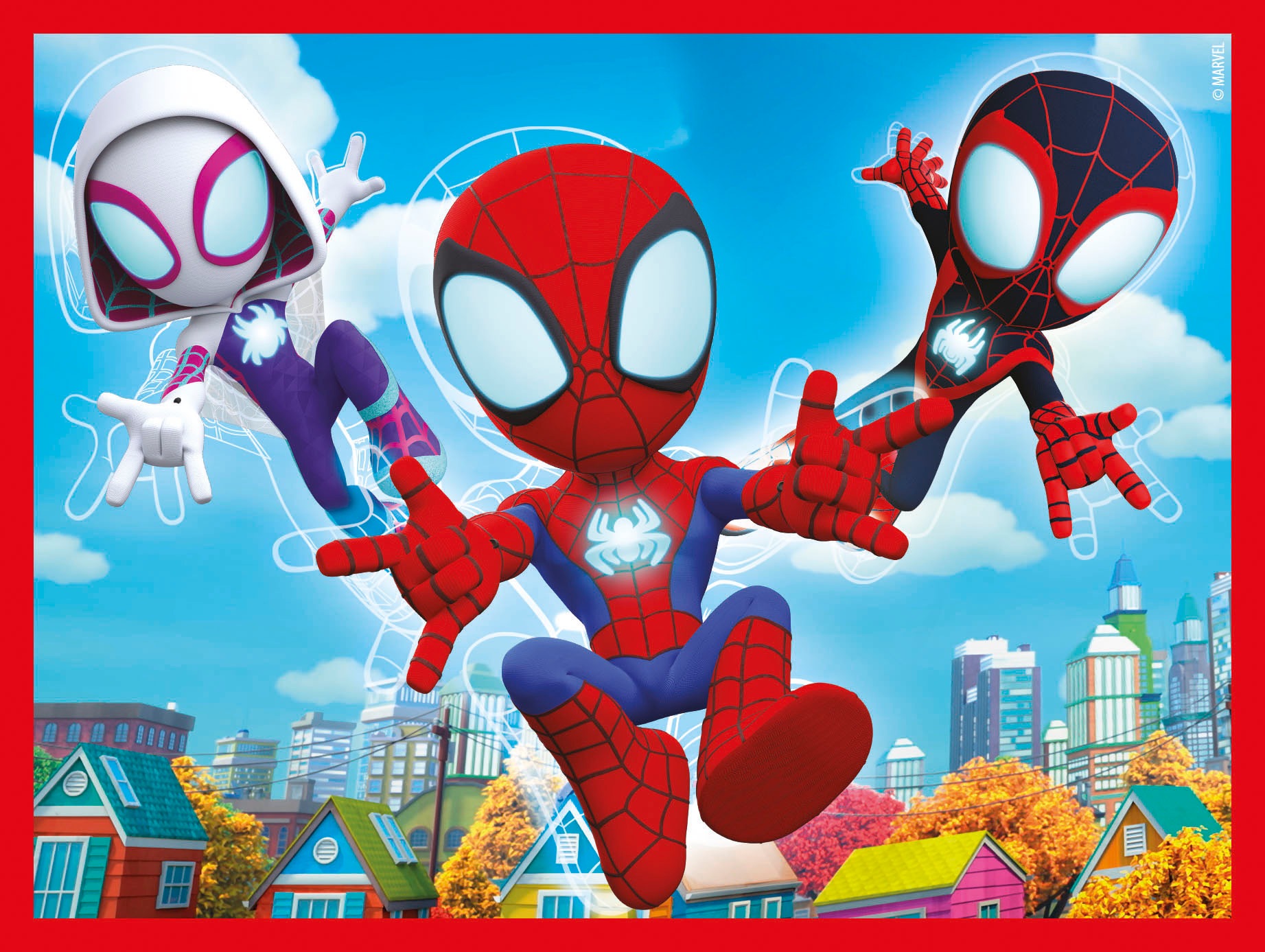 Clementoni® Würfelpuzzle »Spidey und seine Superfreunde«, Made in Europe