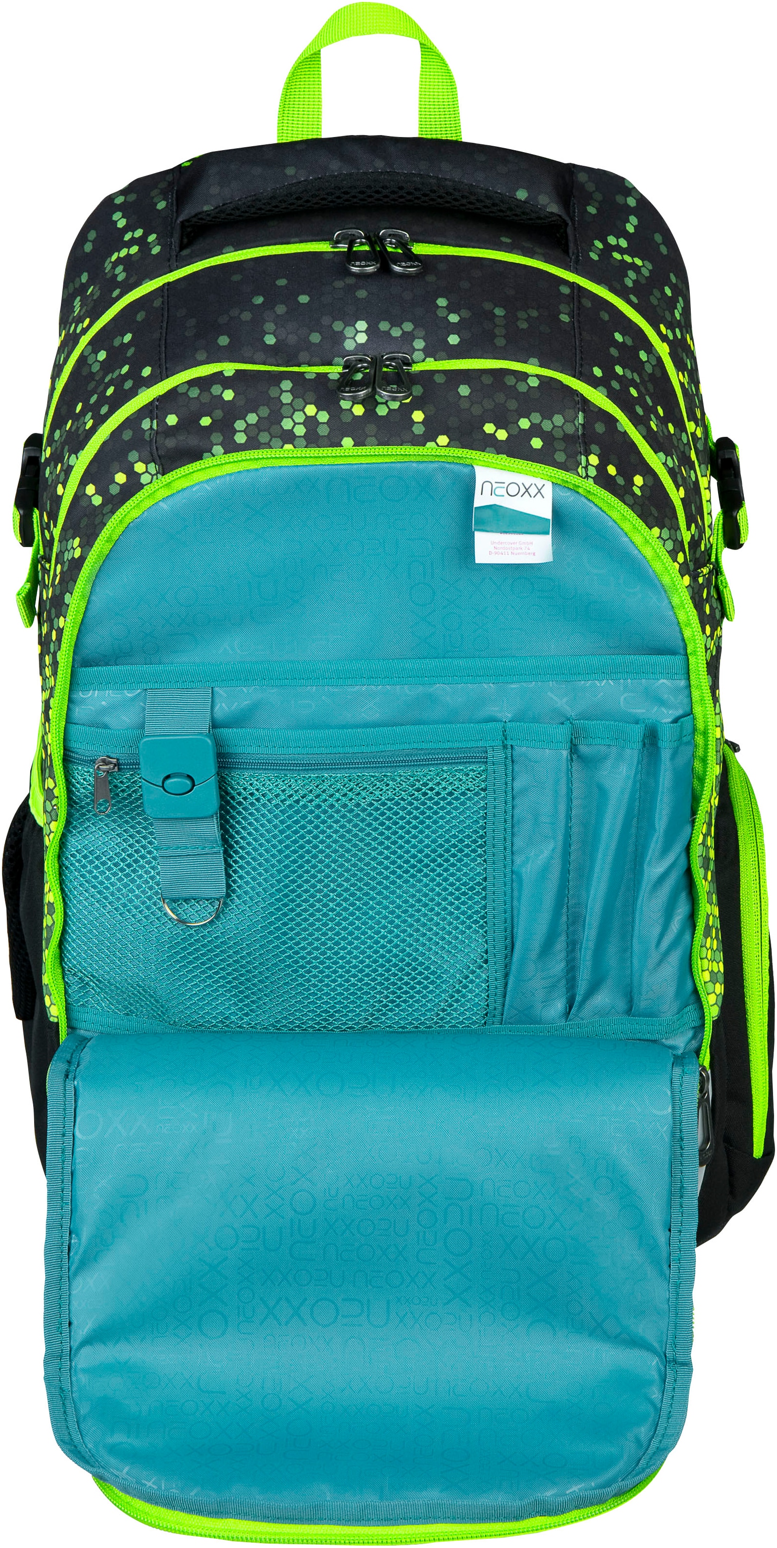 neoxx Schulrucksack »Active Pro, Pixel in my«