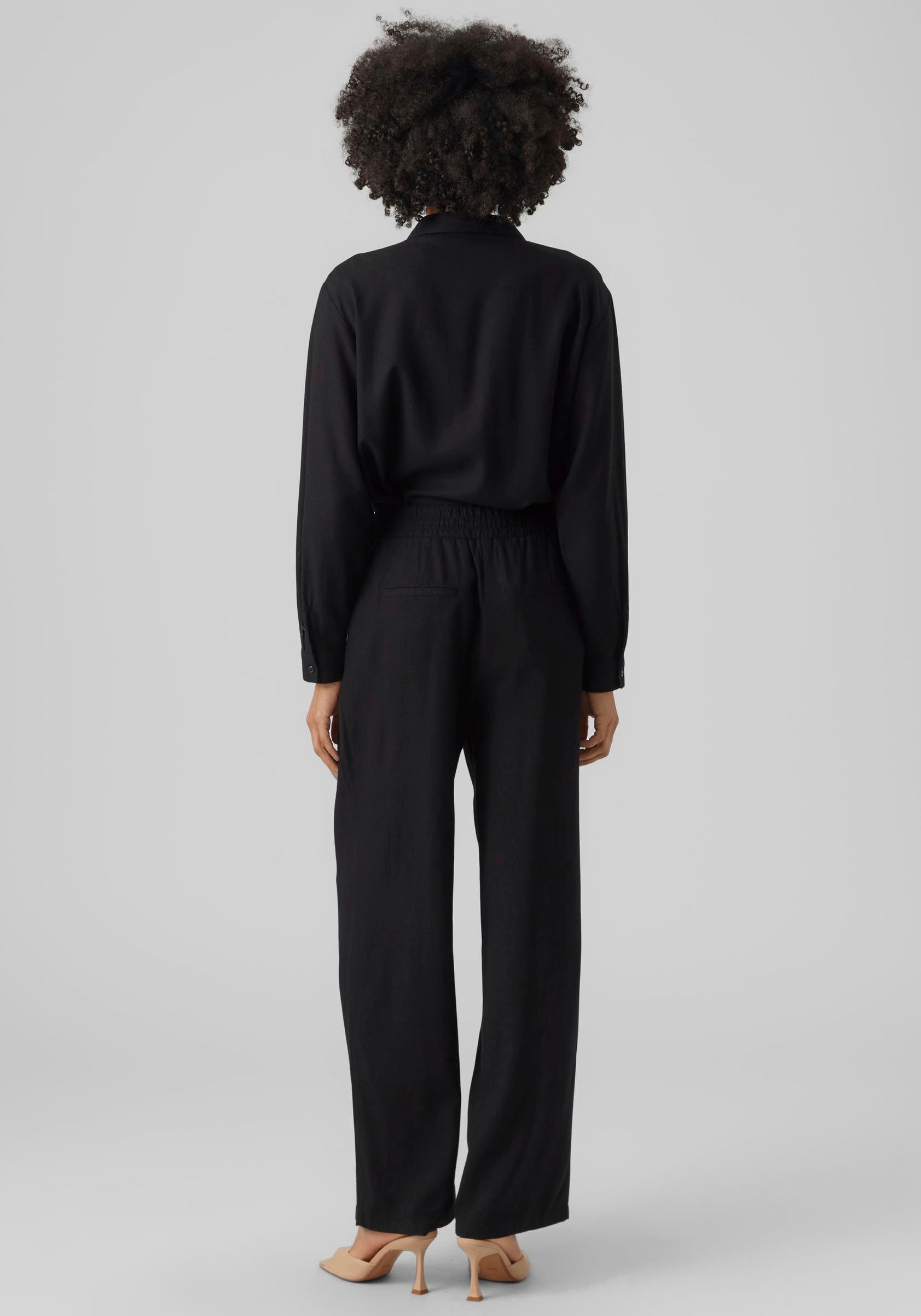 Vero Moda Schlupfhose »VMJESMILO HW WIDE PANTS WVN NOOS«  mit Seitentaschen