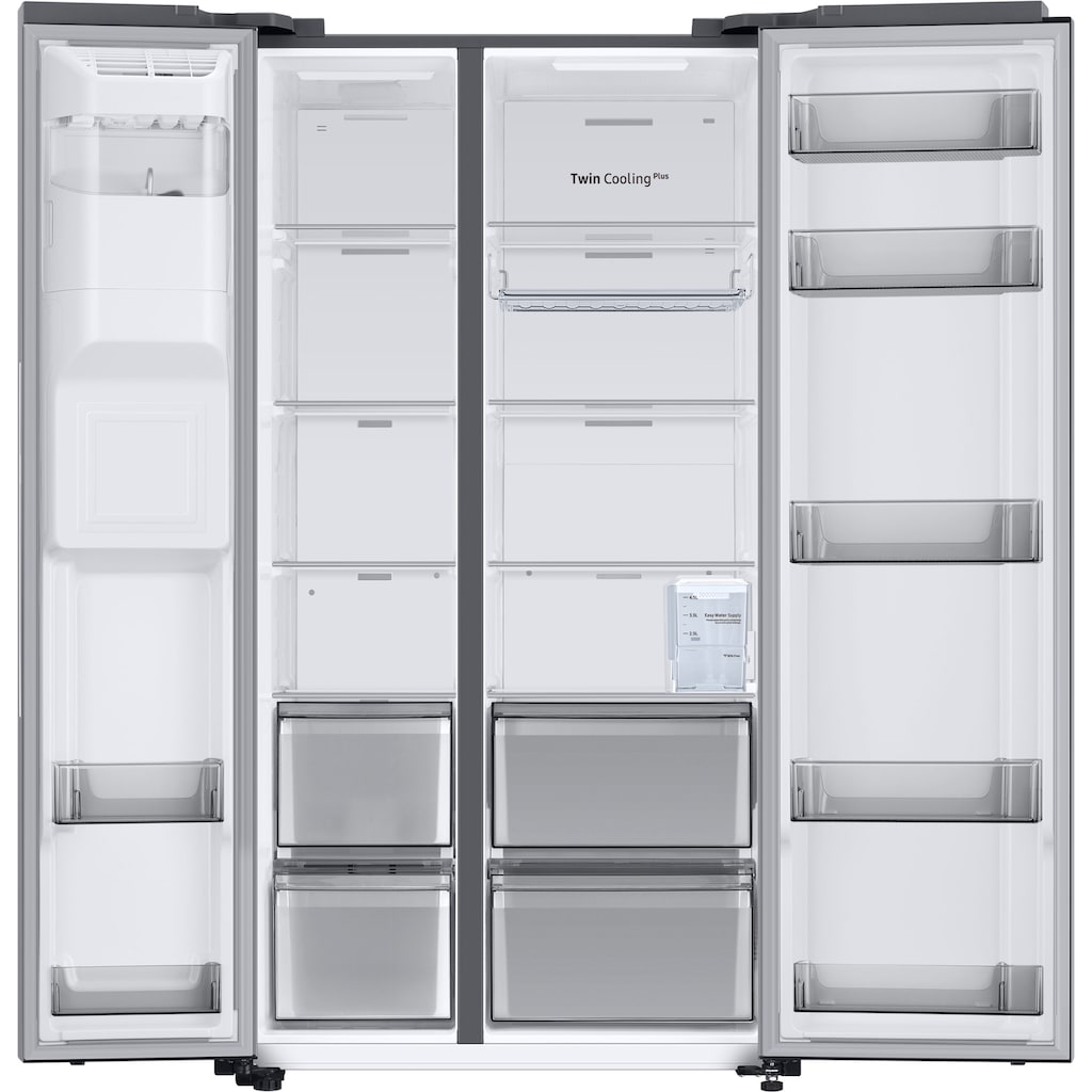 Samsung Side-by-Side »RS6GA8532SL«, RS6GA8532SL, 178 cm hoch, 91,2 cm breit