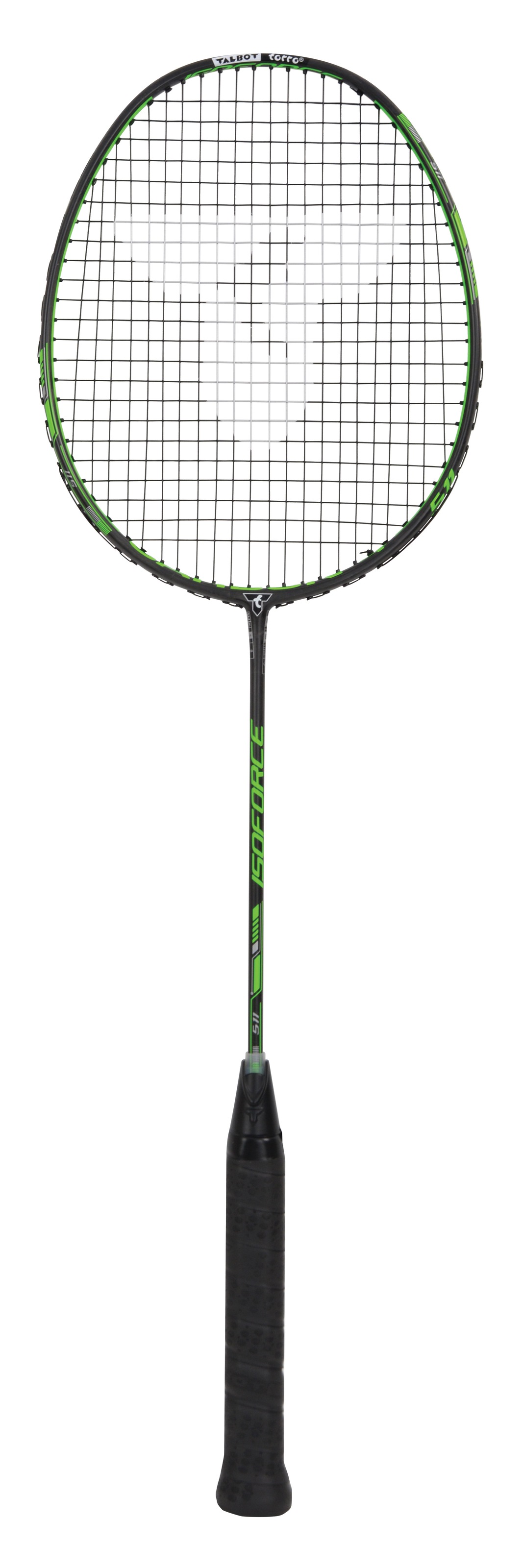Talbot-Torro Badmintonschläger »Isoforce 511«, One-Piece ISO Plus, Carbon4, Mid balanced - ausgewogen, Slim-Schaft