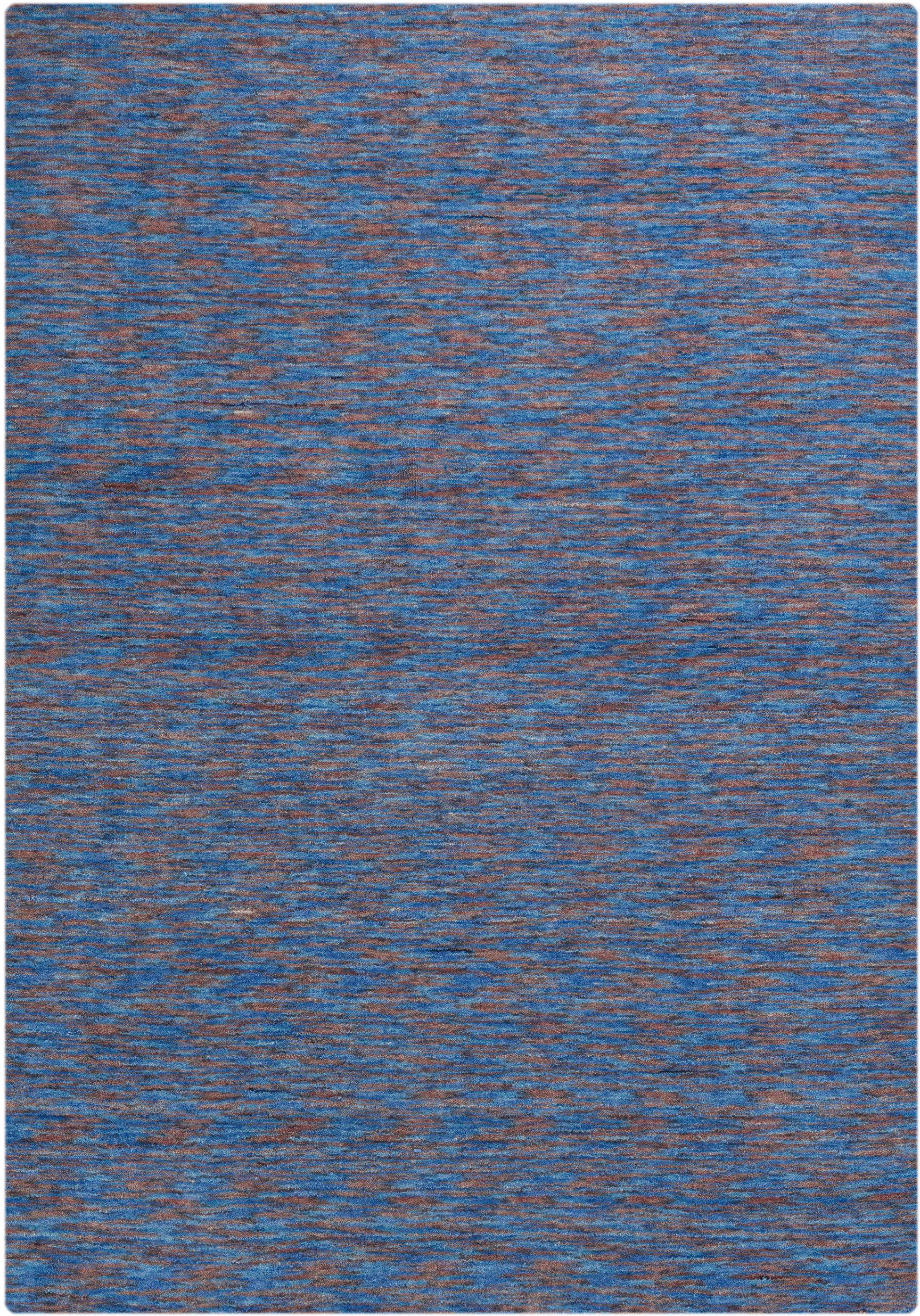 THEKO Wollteppich »Nebraska Uni« rechteckig 12 mm Höhe reine Wolle, handgewebt, ideal im Wohnzimmer & Schlafzimmer