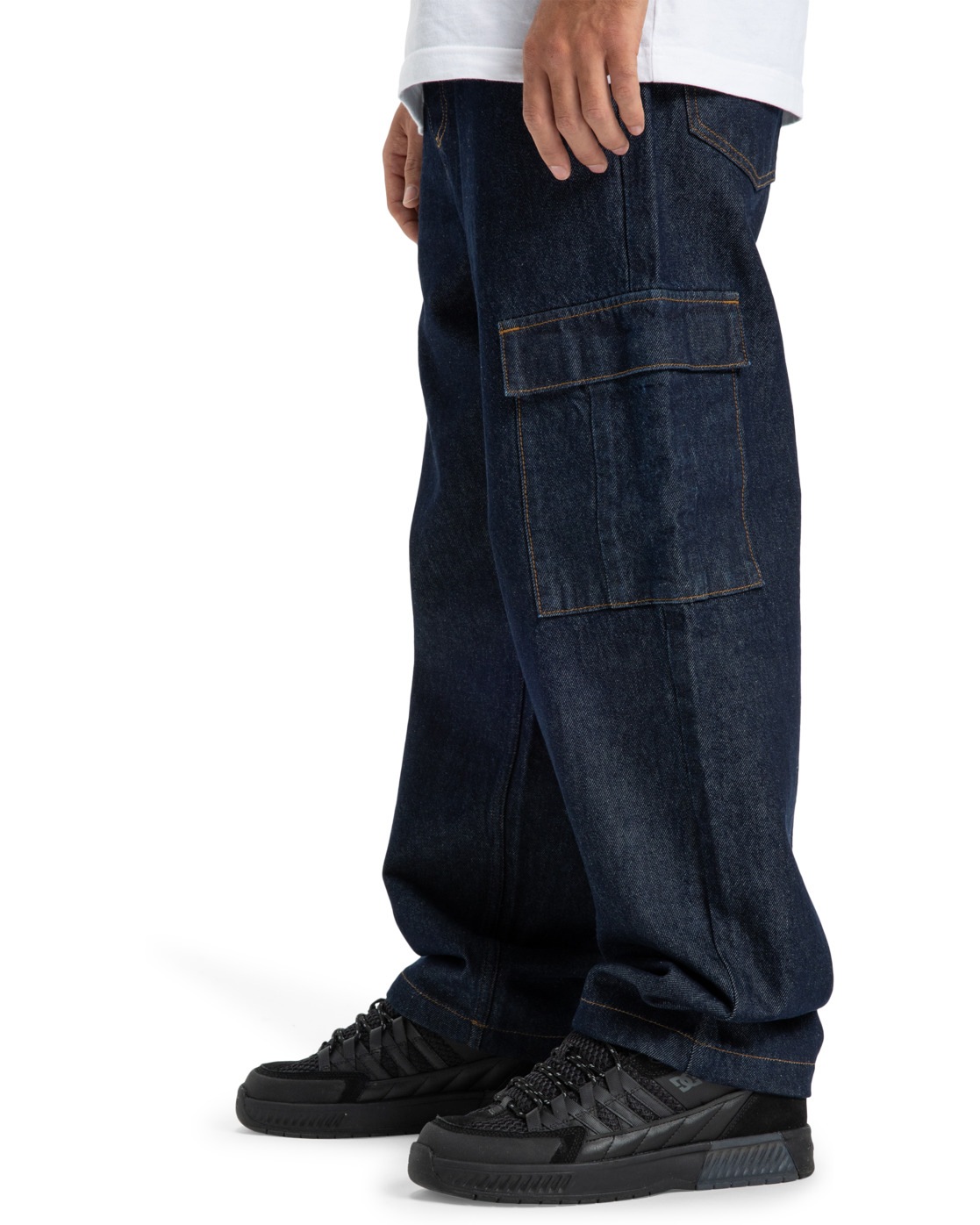 DC Shoes Relax-fit-Jeans »Worker Baggy Denim Cargo Rir«