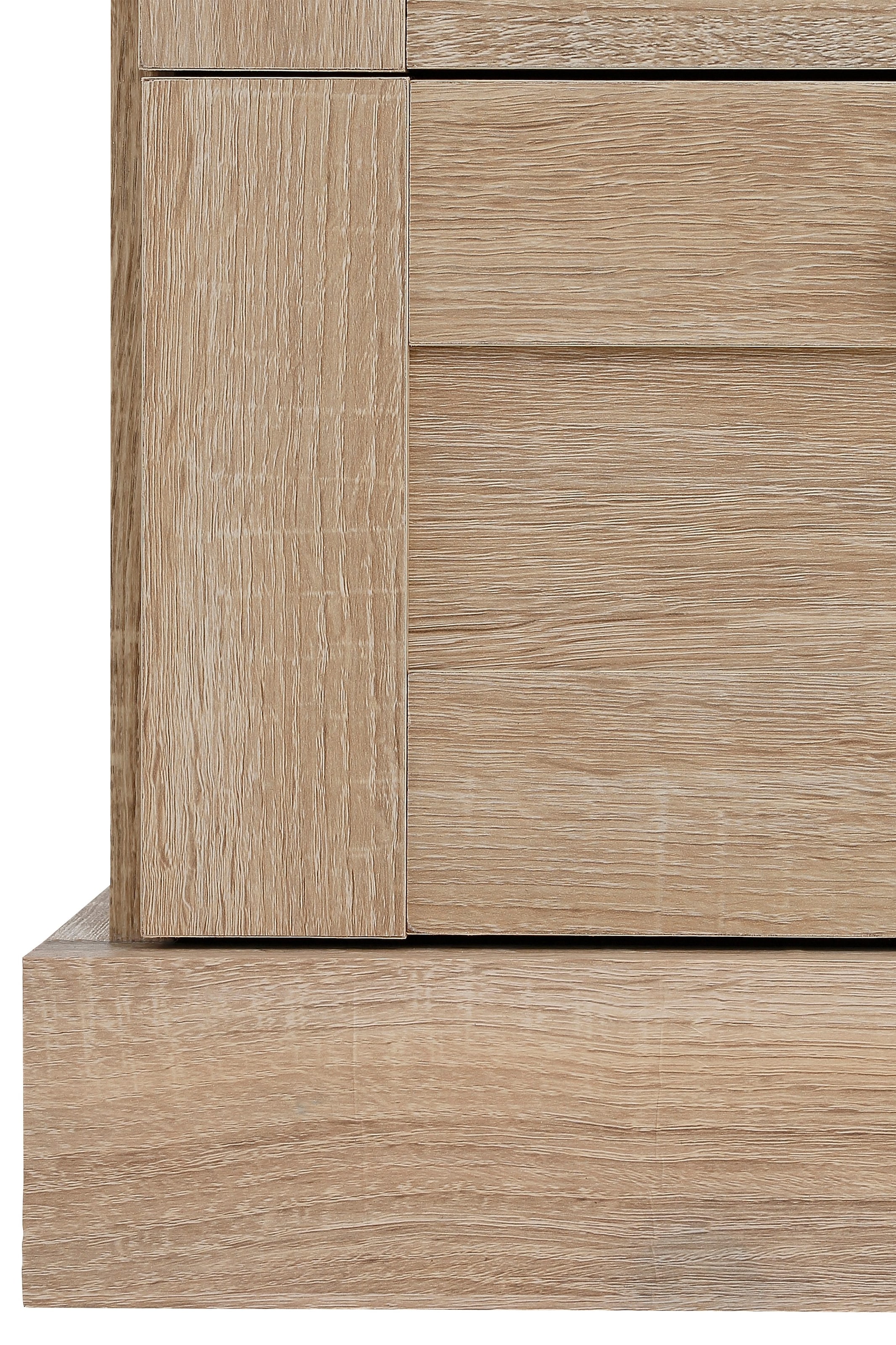 Home affaire Drehtürenschrank »Binz, Wäscheschrank, Mehrzweckschrank, skandinavischer Landhausstil«, (B/H/T ca. 84/130/35 cm), viele Stauraummöglichkeiten, Metallgriffe, Türen mit Rahmen/ Kassetten