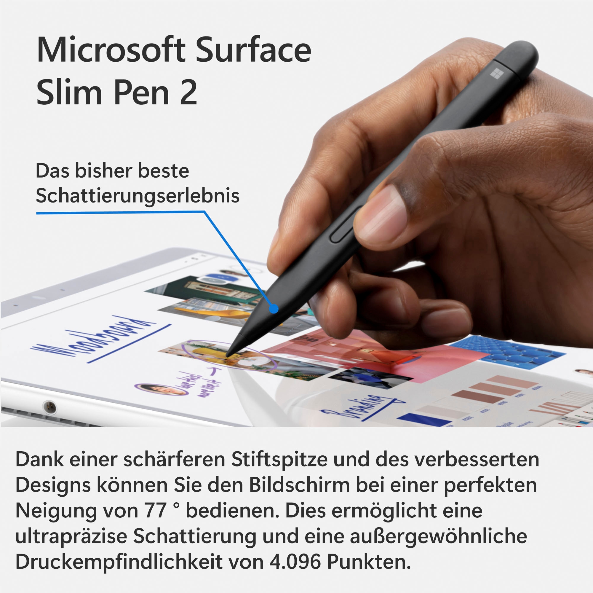 Microsoft Eingabestift »Slim Pen 2«, 8WV-00002