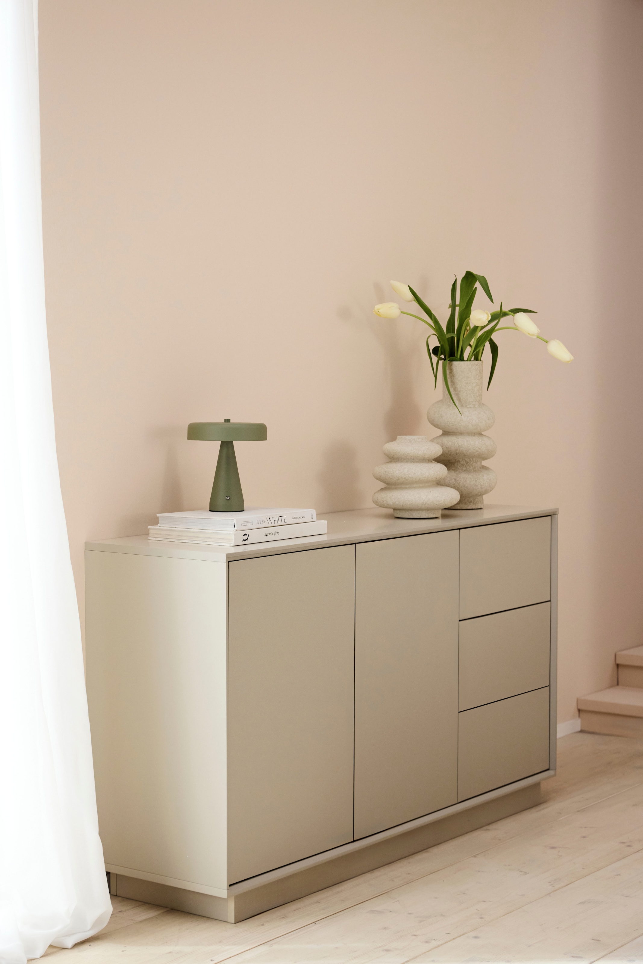 homsy by Ana Johnson Tischvase »Floriva, 21x20cm, strukturierte, matte Oberfläche« hochwertige Keramik aus einer traditionellen Manufaktur,Made in Europe