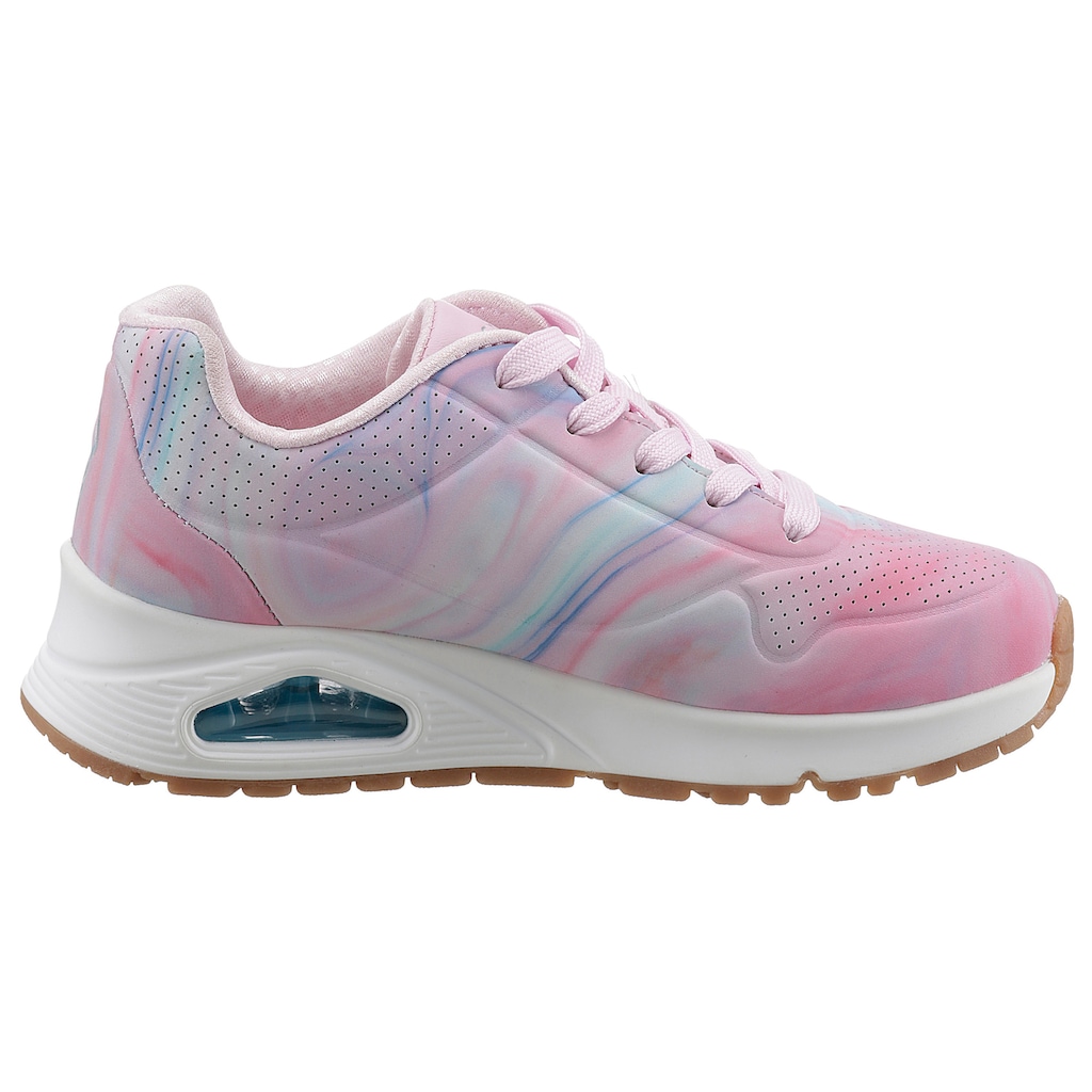 Skechers Kids Sneaker »UNO GEN1-MARBLE SWEETHEART«, mit Skech-Air-Laufsohle, Freizeitschuh, Halbschuh, Schnürschuh