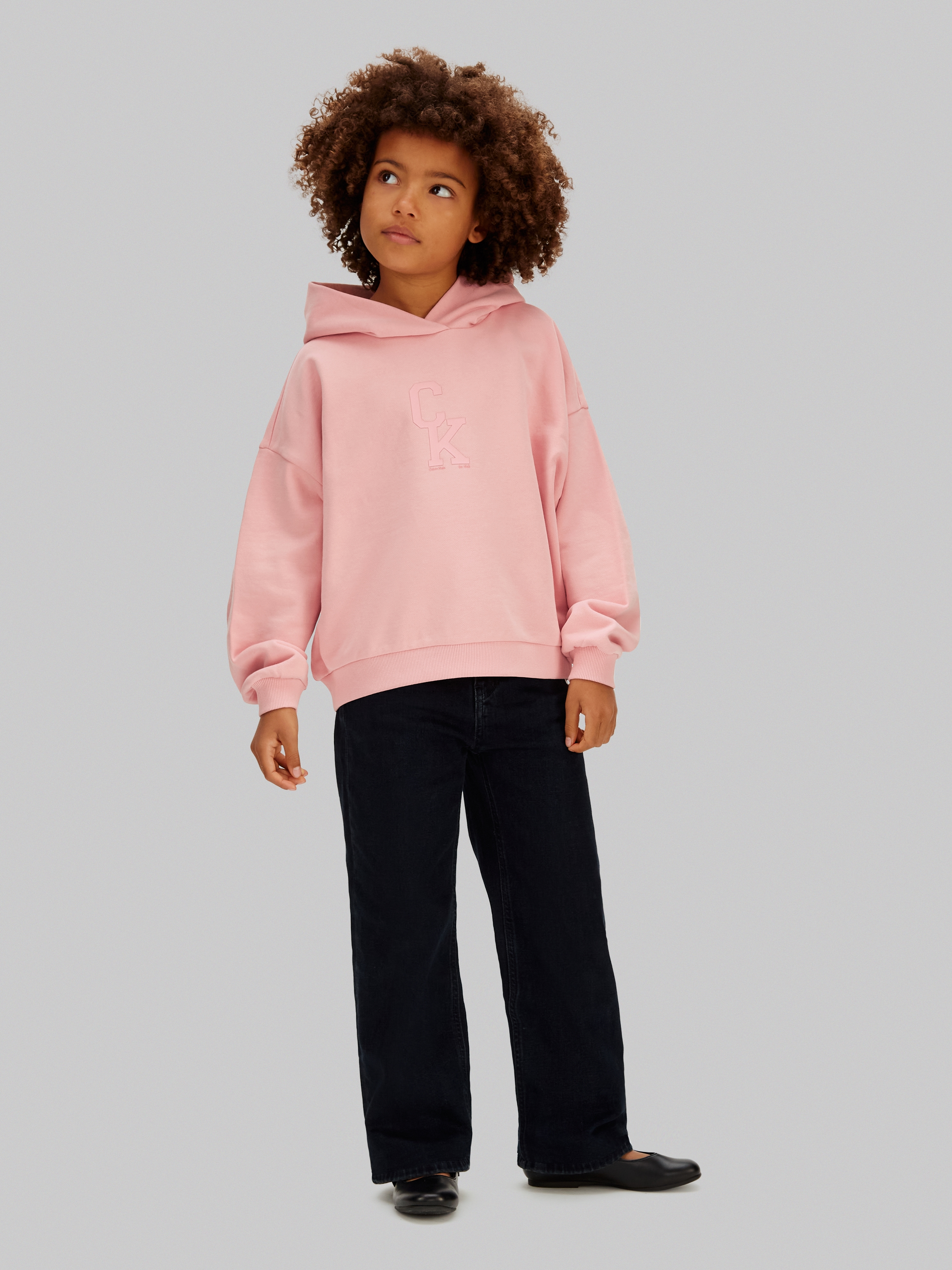 Calvin Klein Kapuzensweatshirt »HOODED SWEATSHIRT«, Regular fit für Kinder mit Kapuze
