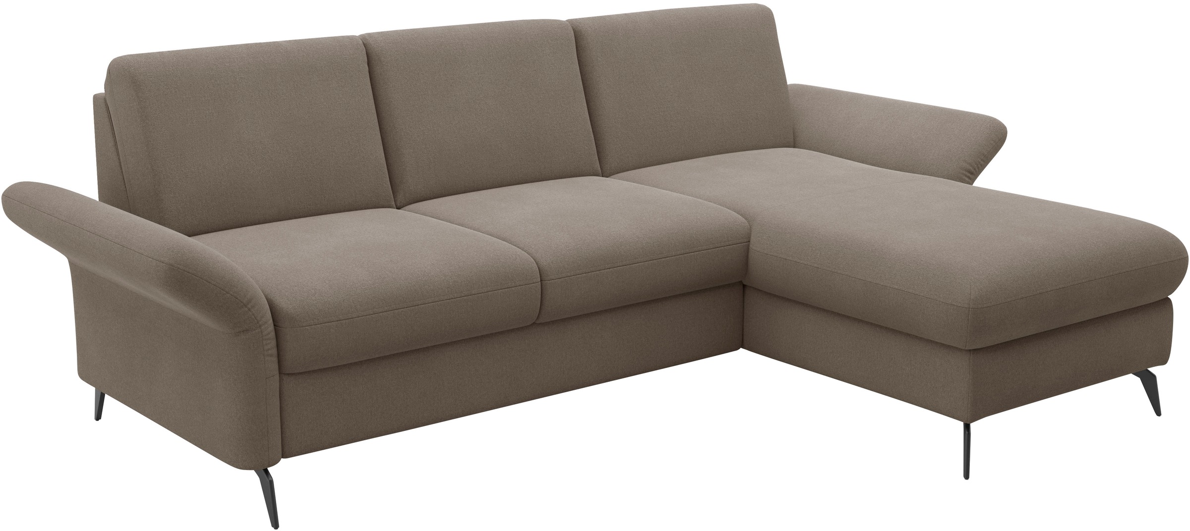 Home affaire Ecksofa »Rochelle«, wahlweise mit Bettfunktion, Bettkasten und Armteilverstellung