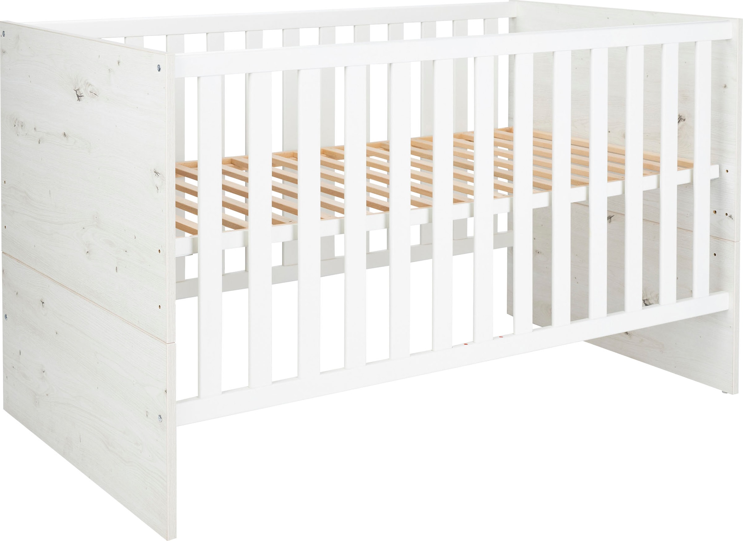 arthur berndt Babyzimmer-Komplettset »Babyzimmer Set »Lavea« 3-teilig«, (Set, Babymöbel-Set »Lavea«: Kleiderschrank, Kinderbett und Wickelkommode)