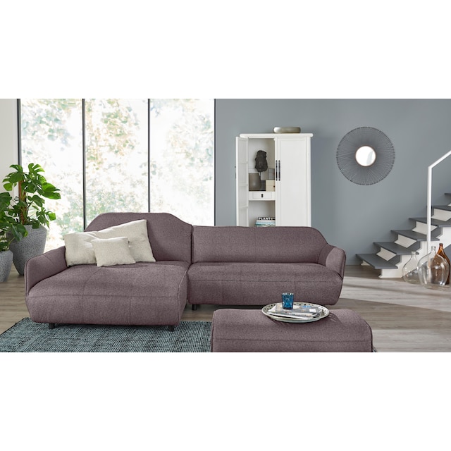 hülsta sofa Ecksofa »hs.480«, in 2 Bezugsqualitäten online kaufen