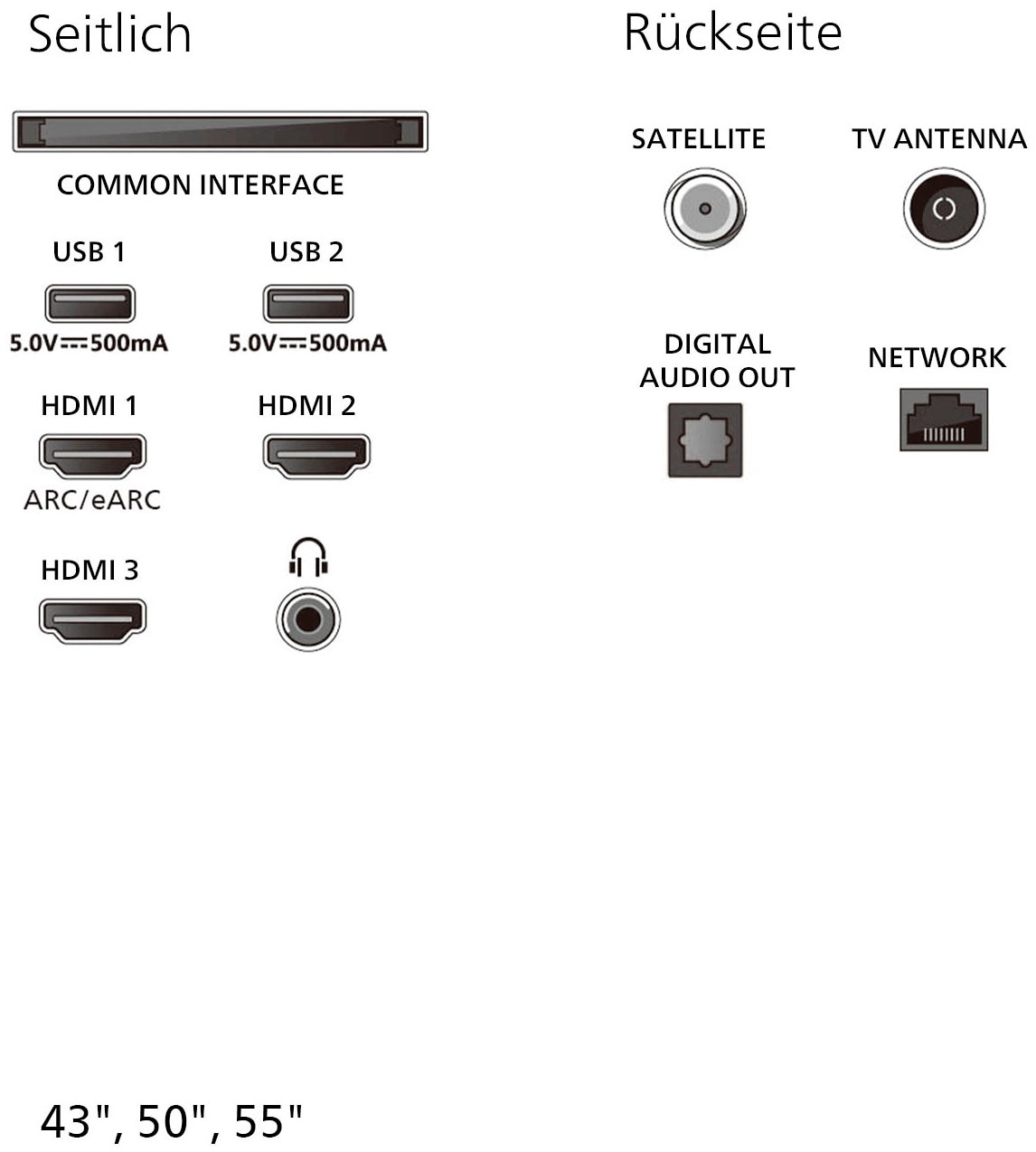Philips LED-Fernseher »43PUS8001/12« 108 cm/43 ″ Smart-TV