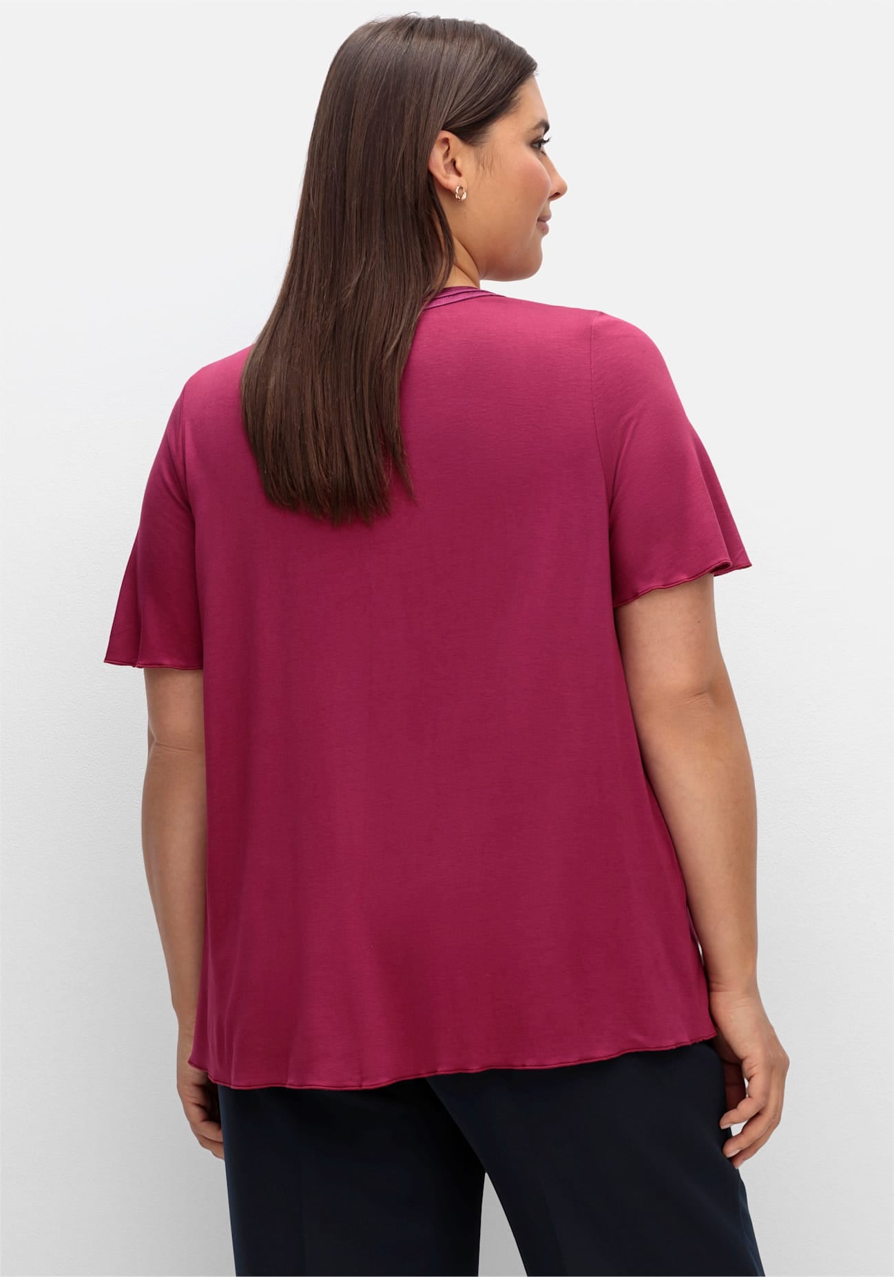 Sheego T-Shirt »T-Shirt«, (1 tlg.)