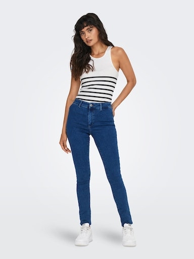 ONLY Tanktop »ONLKENYA RIB STRIPE TANK TOP CS JRS«
