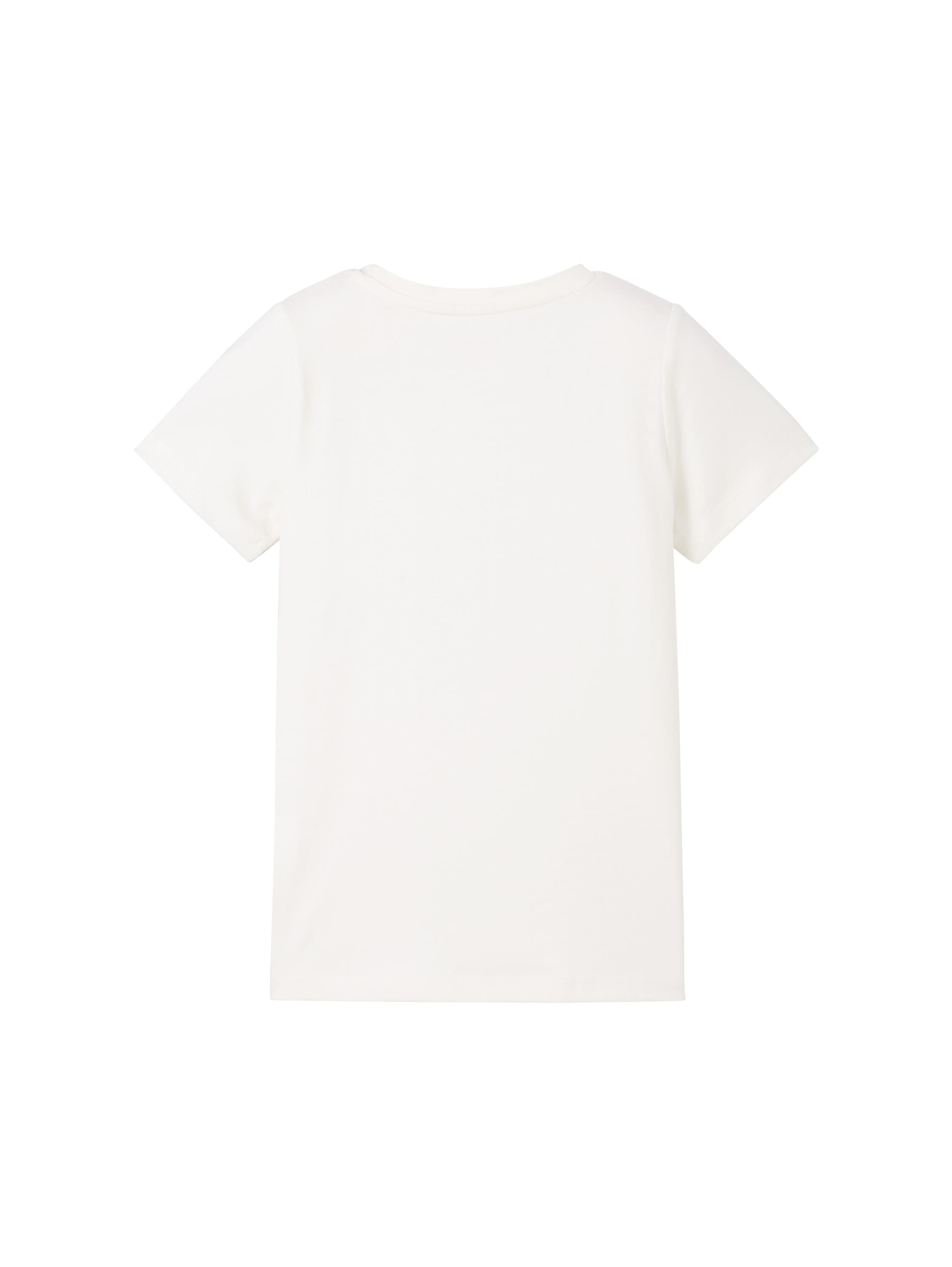 TOM TAILOR Print-Shirt, aus reiner Baumwolle