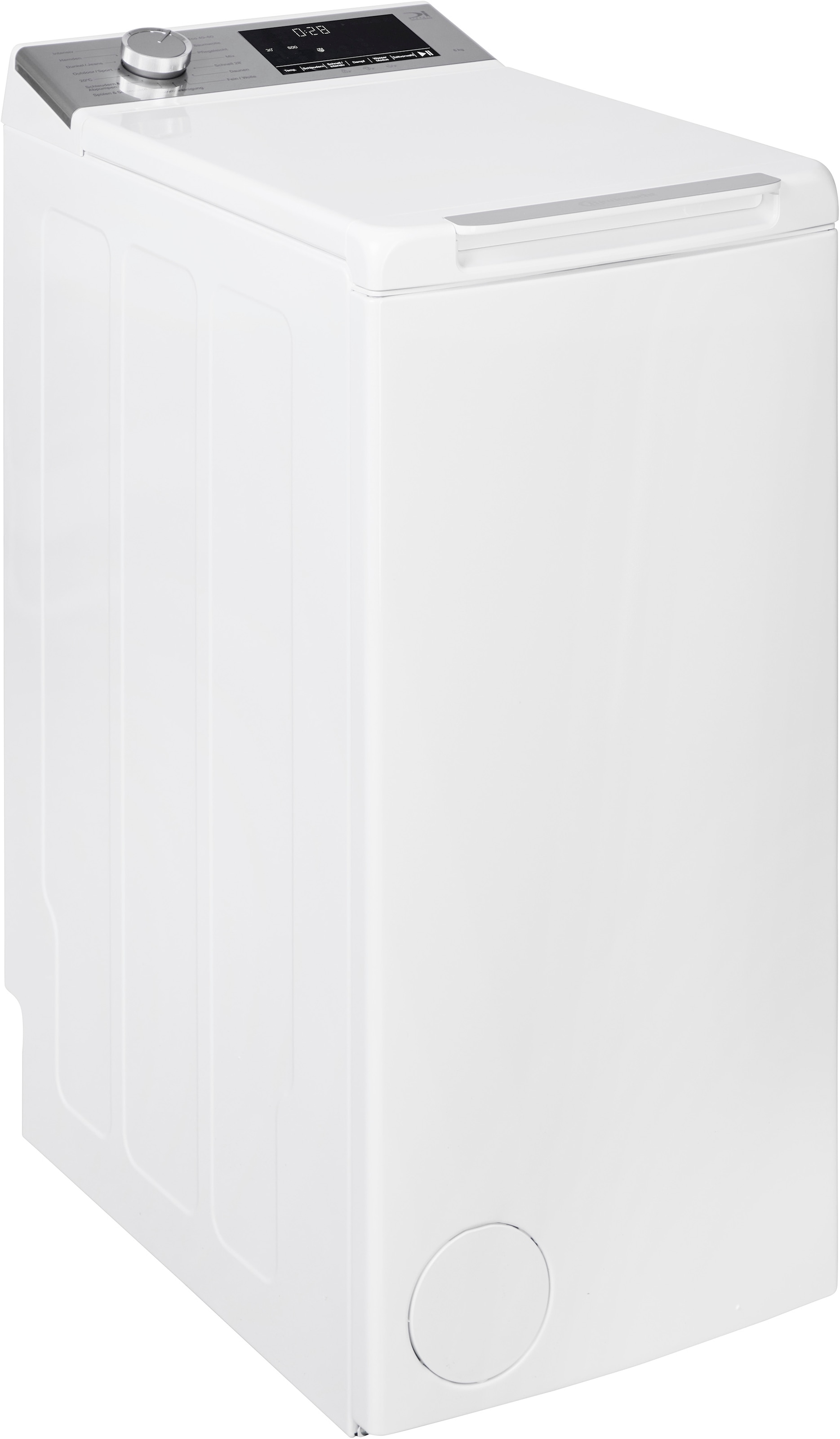 BAUKNECHT Waschmaschine Toplader »TBK Super Eco 6B S FF« 6 kg 1200 U/min FreshFinish - hemmt Gerüche und Knitterfalten mit Hilfe von Dampf