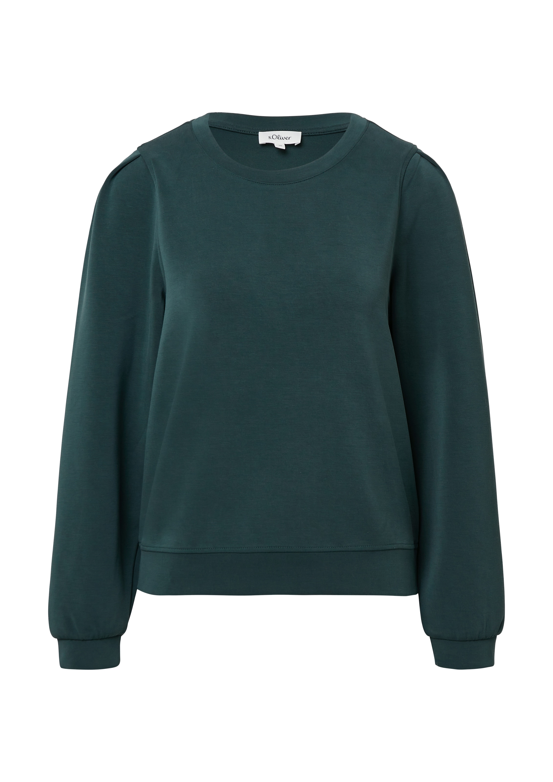 s.Oliver Sweatshirt, mit Bündchen