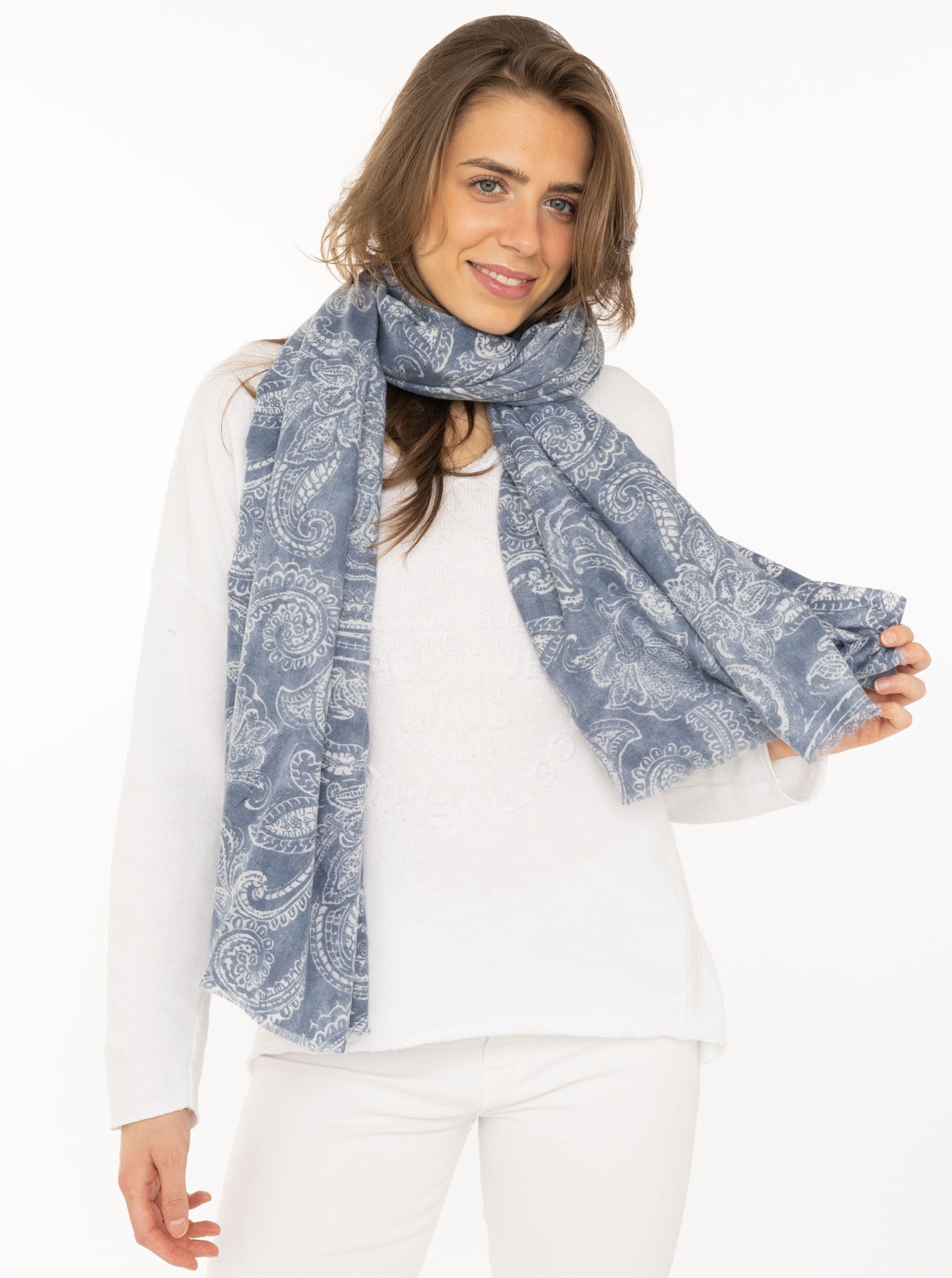 Zwillingsherz Schal »"Classic Paisley"« anschmiegsam, zeitloses Paisleymuster