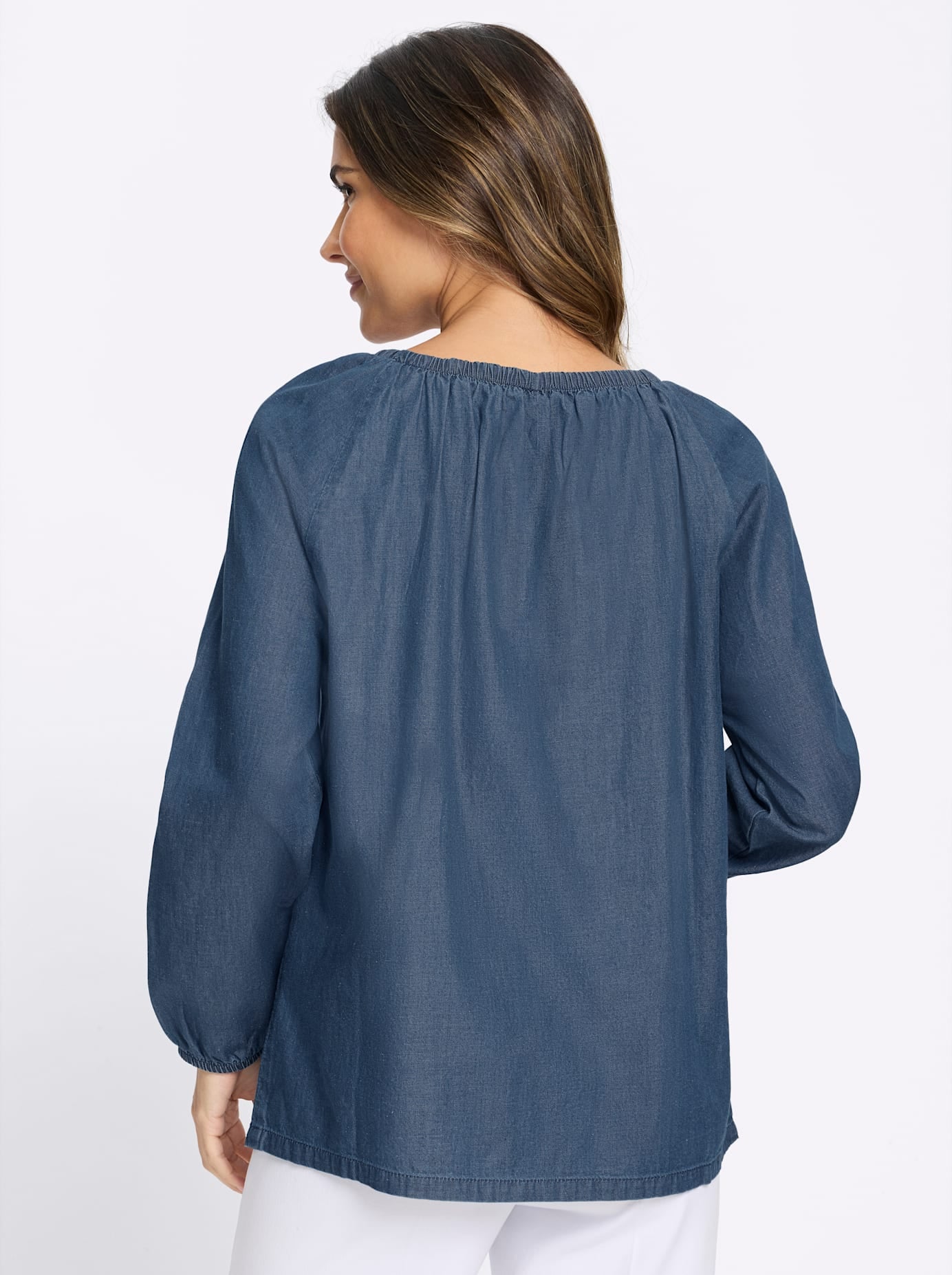 Classic Basics Jeansbluse