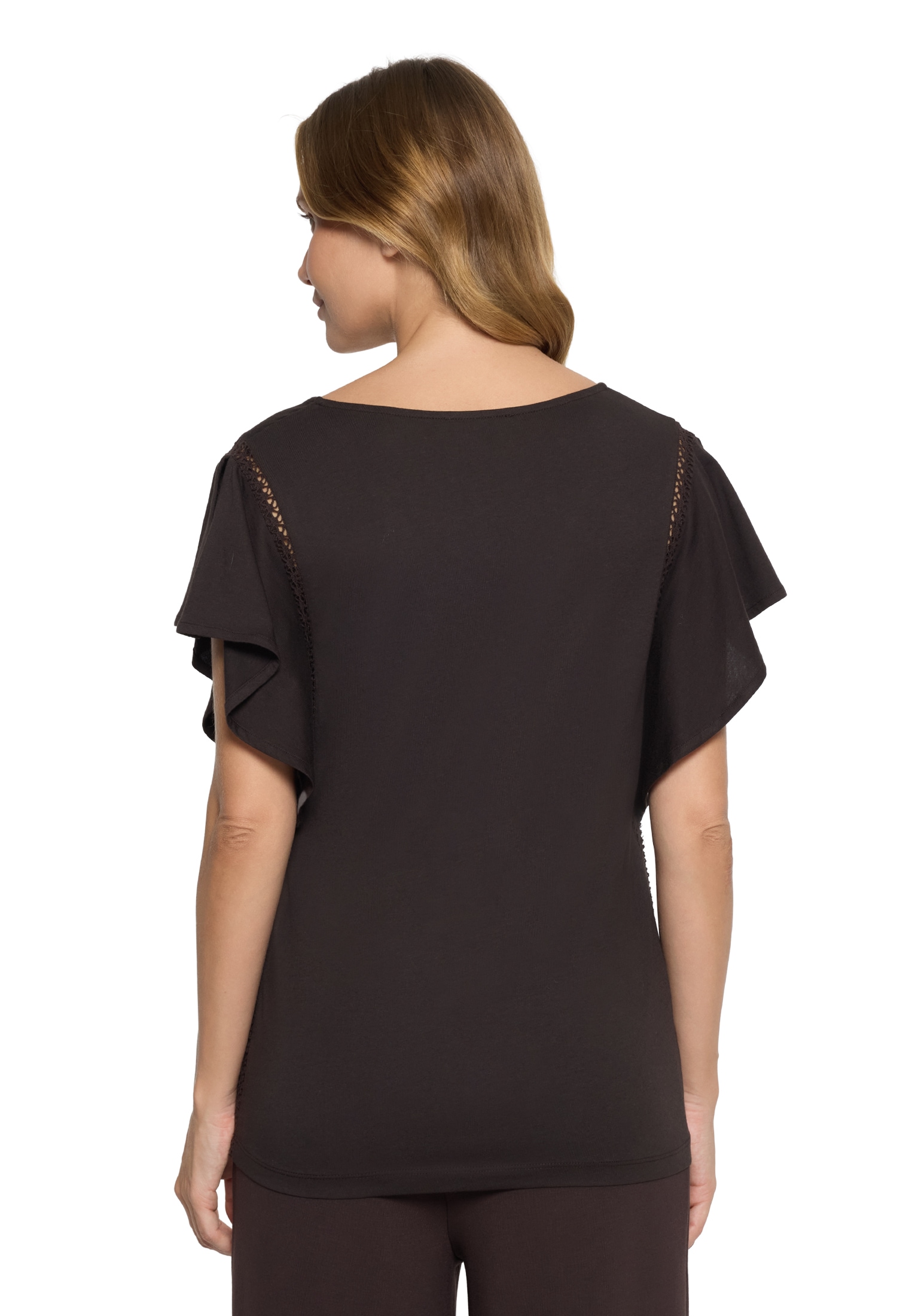 Cartoon Rundhalsshirt »Basic Shirt mit V-Ausschnitt«