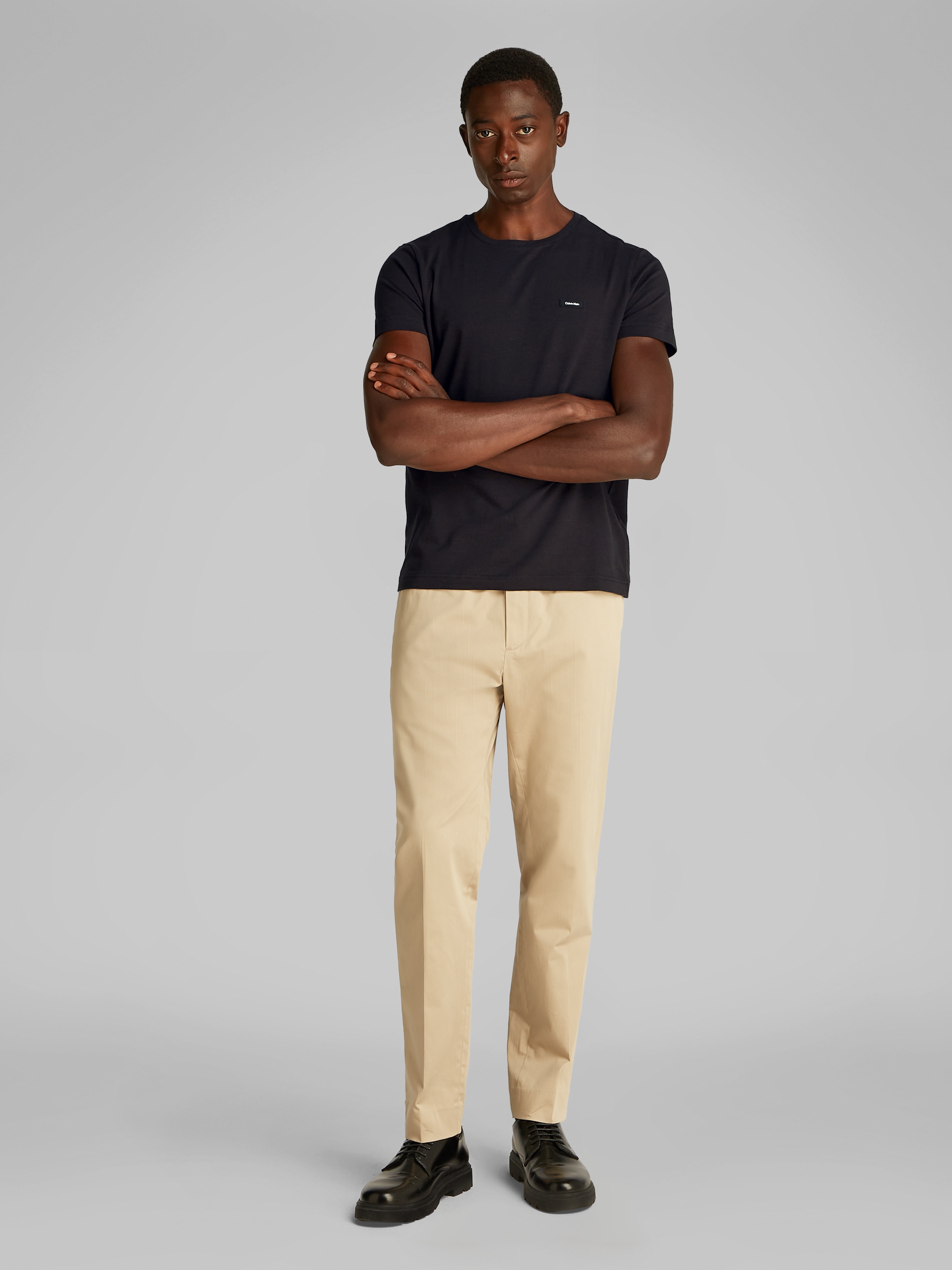 Calvin Klein T-Shirt »STRETCH SLIM FIT T-SHIRT«, mit Rundhalsausschnitt