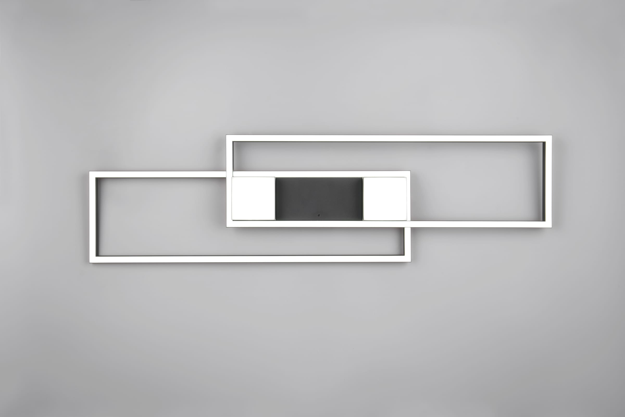 TRIO Leuchten LED Deckenleuchte »ALBANY LED Deckenlampe 37W 4300 Lumen warmweiß bis kaltweiß 2700-6500K« LED-Board 1 Stk. warmweiß - kaltweiß Fernbedienung, Lichtfarbe einstellbar, Memory, Nachtlicht, dimmbar