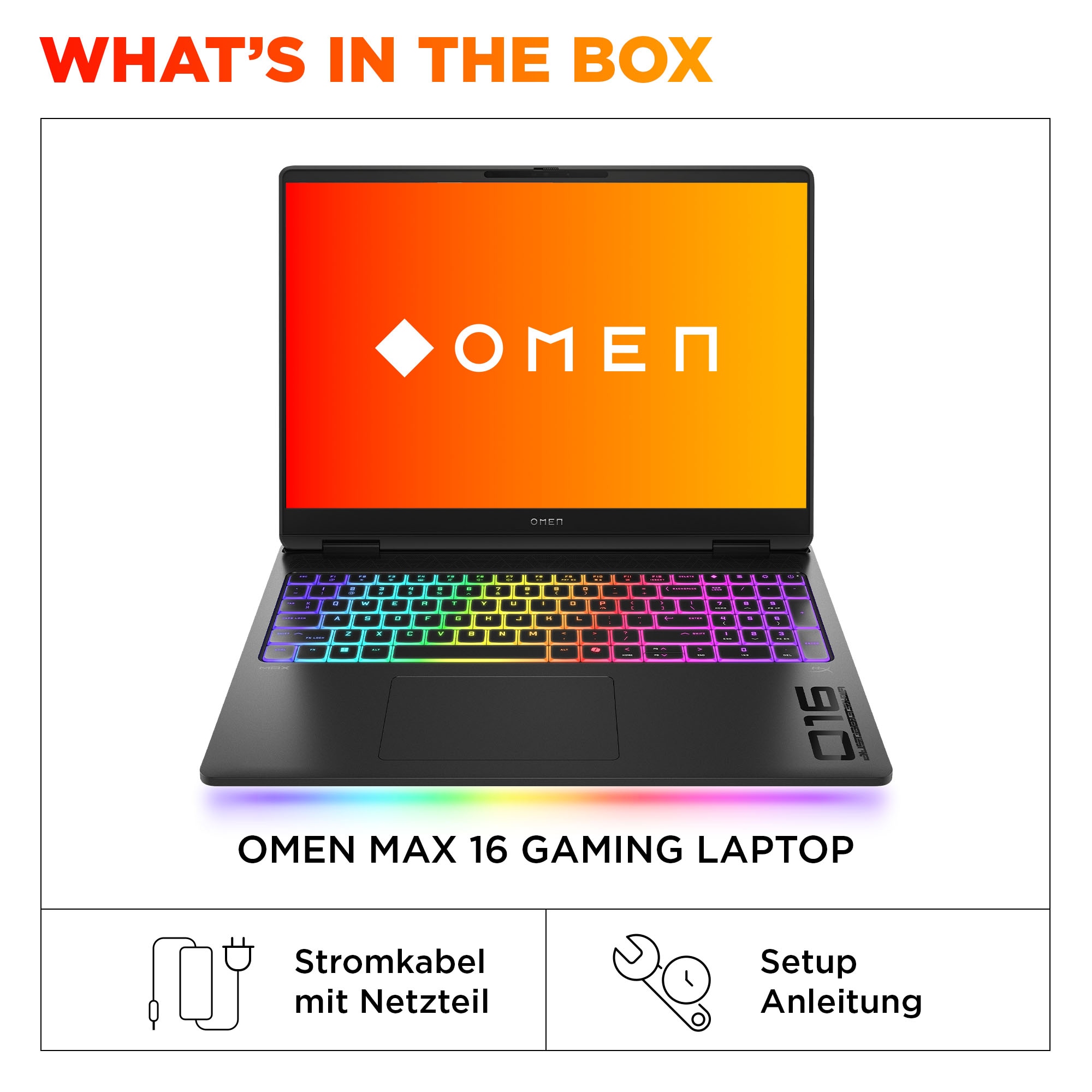 HP Gaming-Notebook »OMEN MAX 16-ah0276ng«, 40,64 cm, / 16 Zoll, Intel, Ultra 7, GeForce® RTX 5070 Ti, 1000 GB SSD