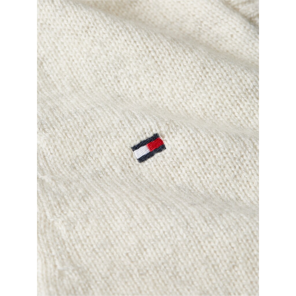 Tommy Hilfiger Strickjacke »SOFT WOOL V-NK CARDIGAN«