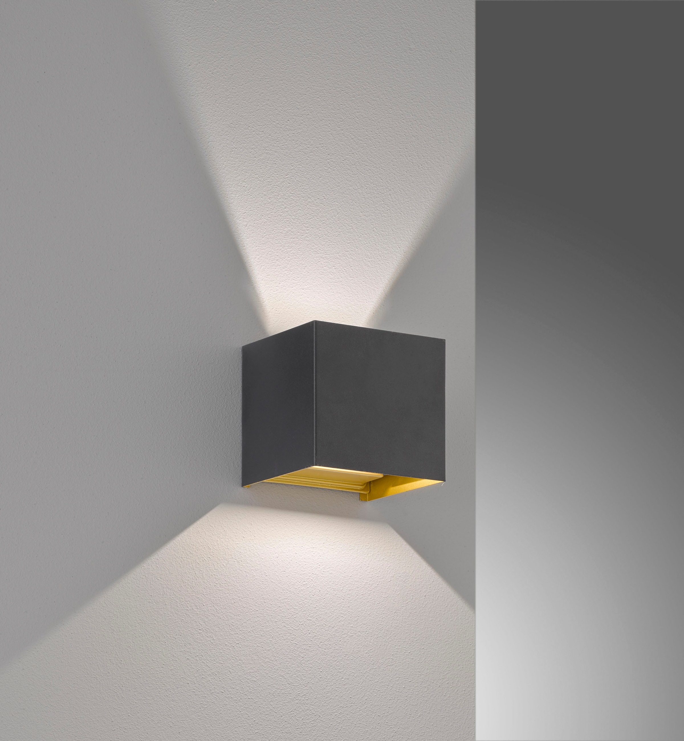 FISCHER & HONSEL LED Außen-Wandleuchte »Thore«, 2 flammig, Leuchtmittel LED-Modul | LED fest integriert