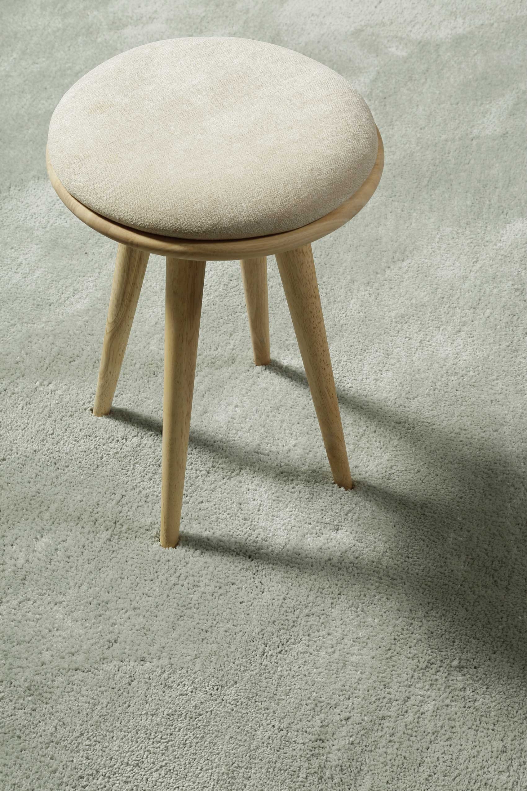 Homie Living Teppich »Pisa«, rund, 25 mm Höhe, Hochflor, Microfaser, uni, weich, Shaggy, Wohnzimmer, Schlafzimmer