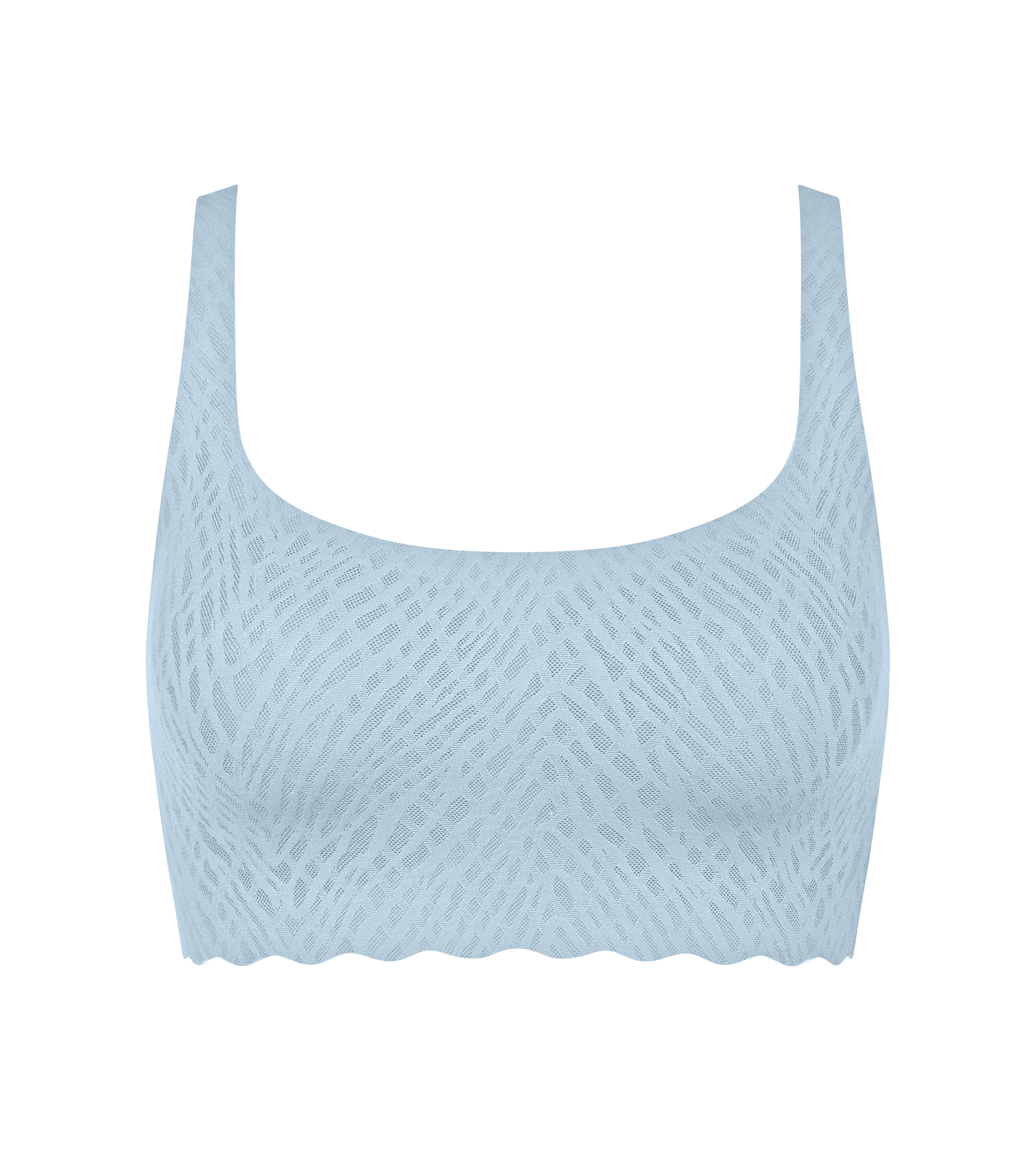 sloggi Bustier »ZERO Feel Bliss Top« unsichtbar mit Spitzenoptik