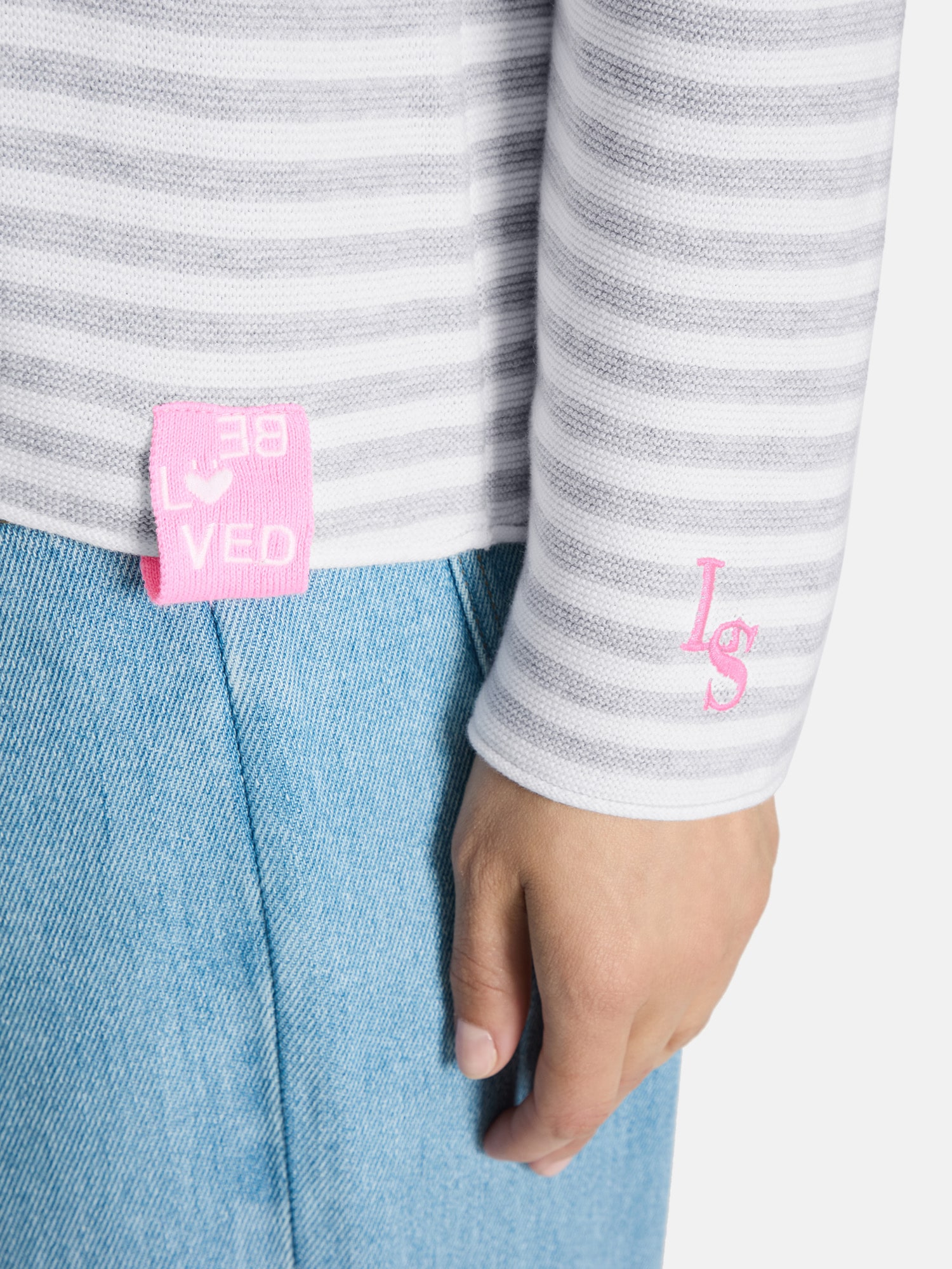 Lieblingsstück Strickpullover »Kyna« mit Streifen