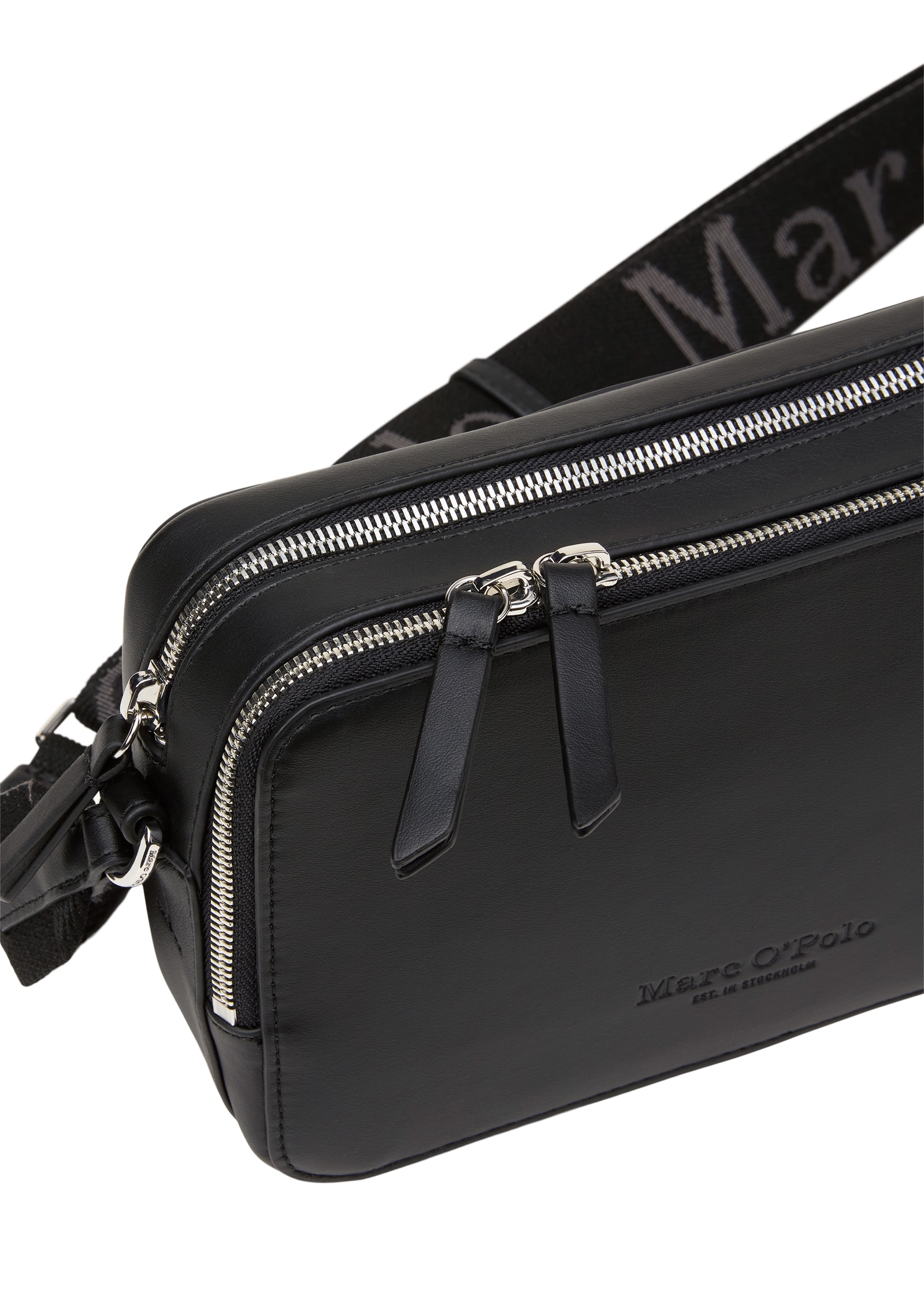 Marc O'Polo Accessories Umhängetasche »VALA« Bodybag, Schultertasche mit breitem Logo-Gurtband