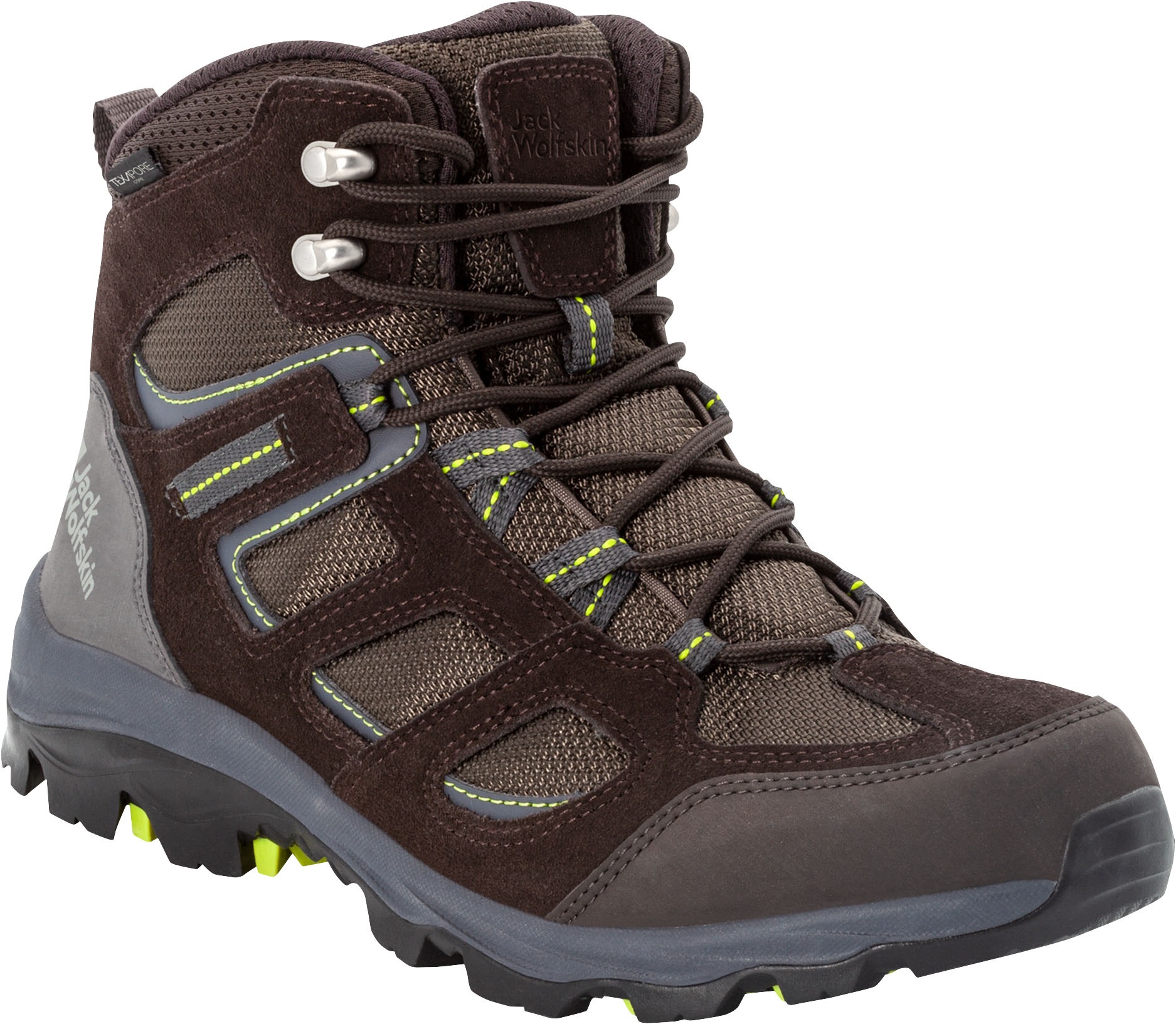 Jack Wolfskin Herren Wanderschuh »VOJO 3 TEXAPORE MID M« Wasserdicht, Trekkingschuh, Größe 44
