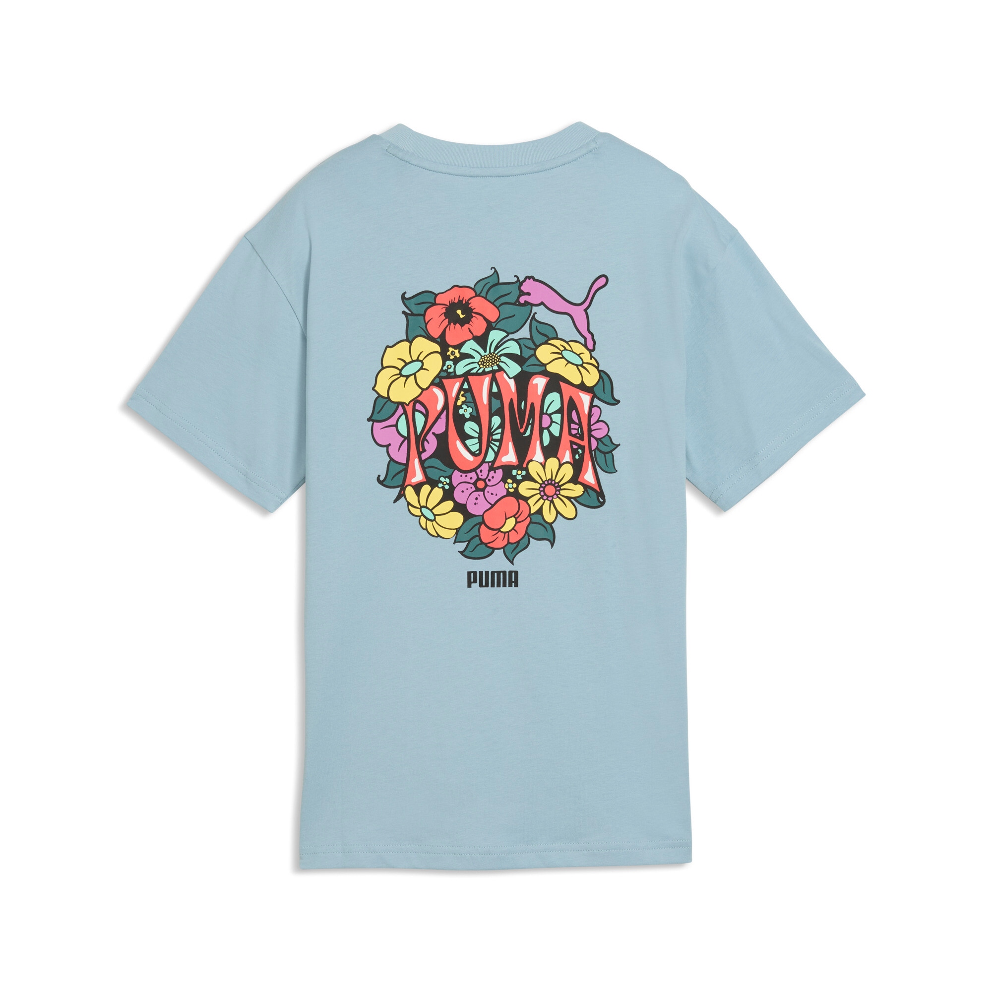 PUMA T-Shirt »MID90S RELAXED GRAPHIC TEE G« für Jugendliche, Kurzarm, sportlicher Stil, aus Baumwolle