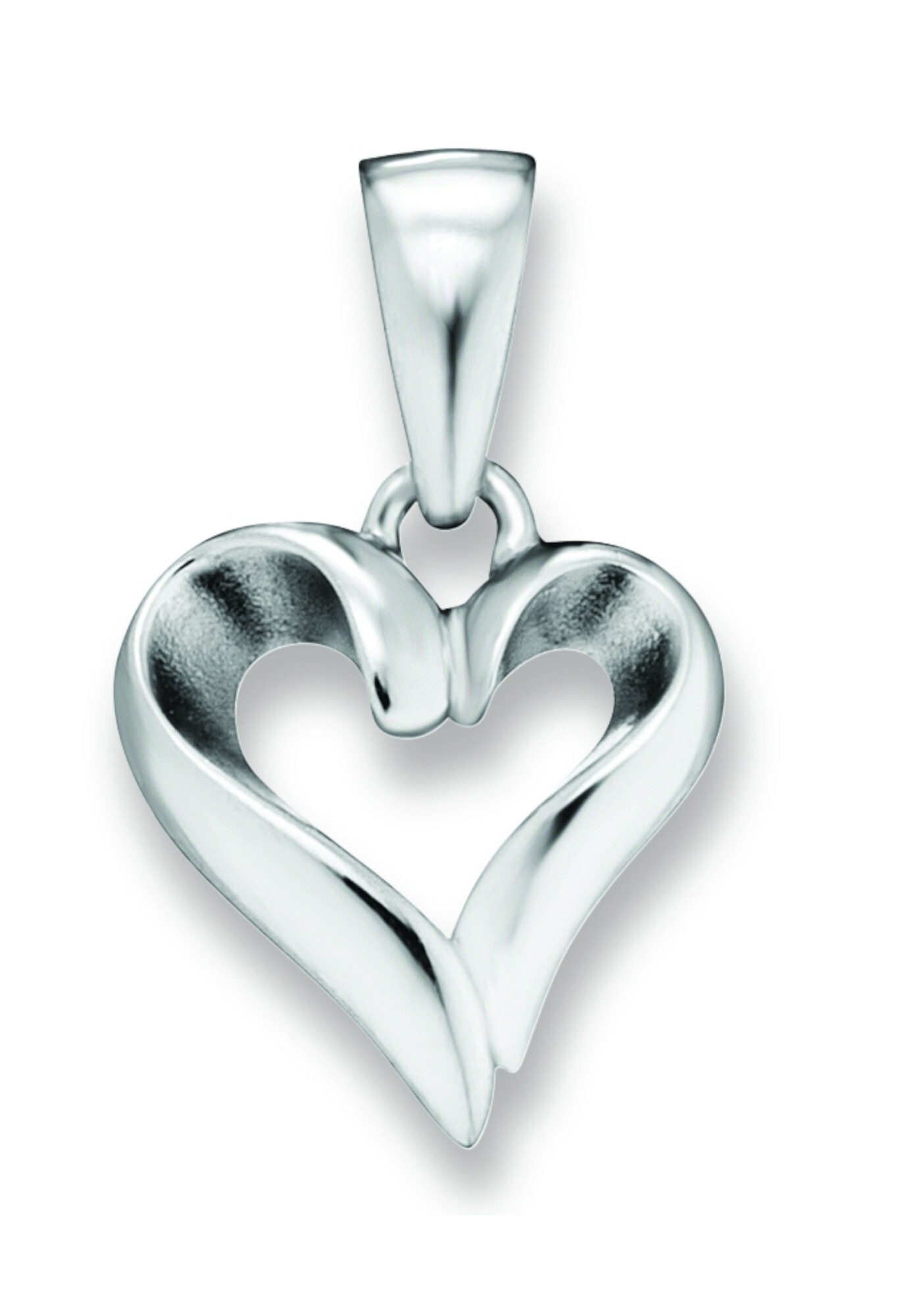 ONE ELEMENT Kettenanhänger »Herz Herz Anhänger aus 925 Silber«