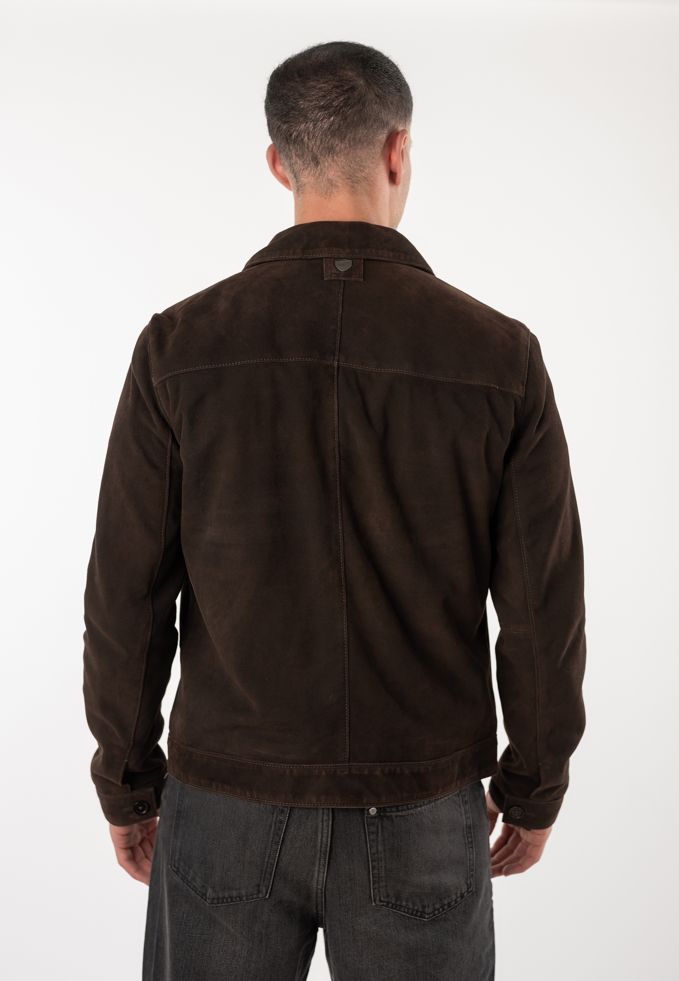 Mauritius Hemdjacke »MMYukkon« aus Leder, Regular Fit